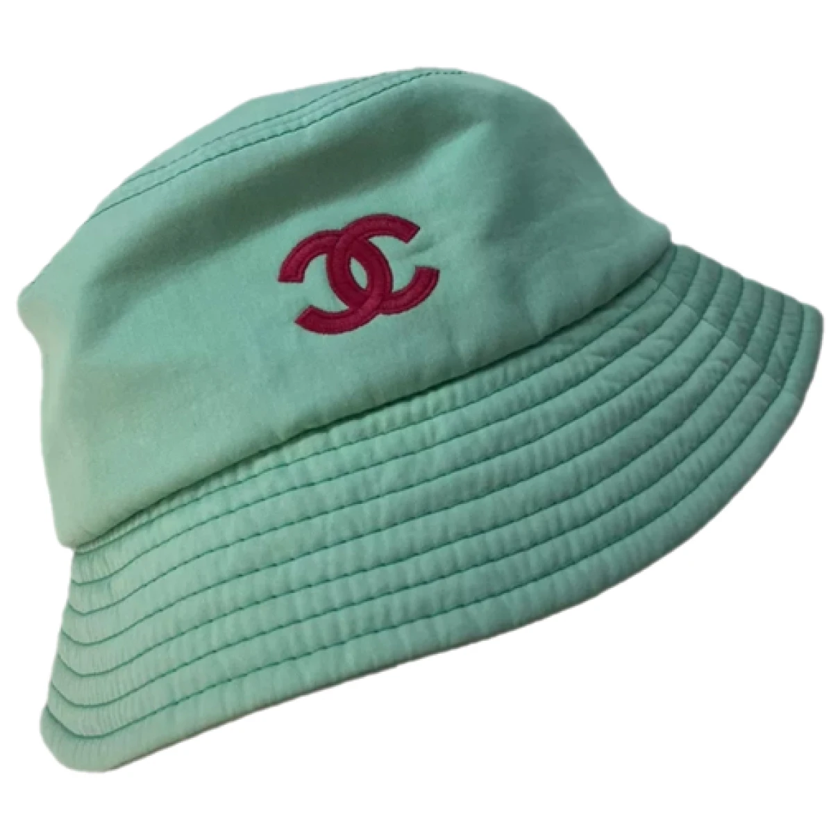 Pre-owned Chanel Hat In Green
