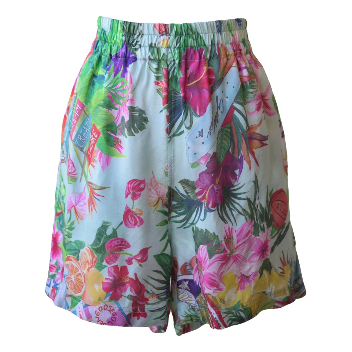 Pre-owned Golden Goose Short Pants In Multicolour