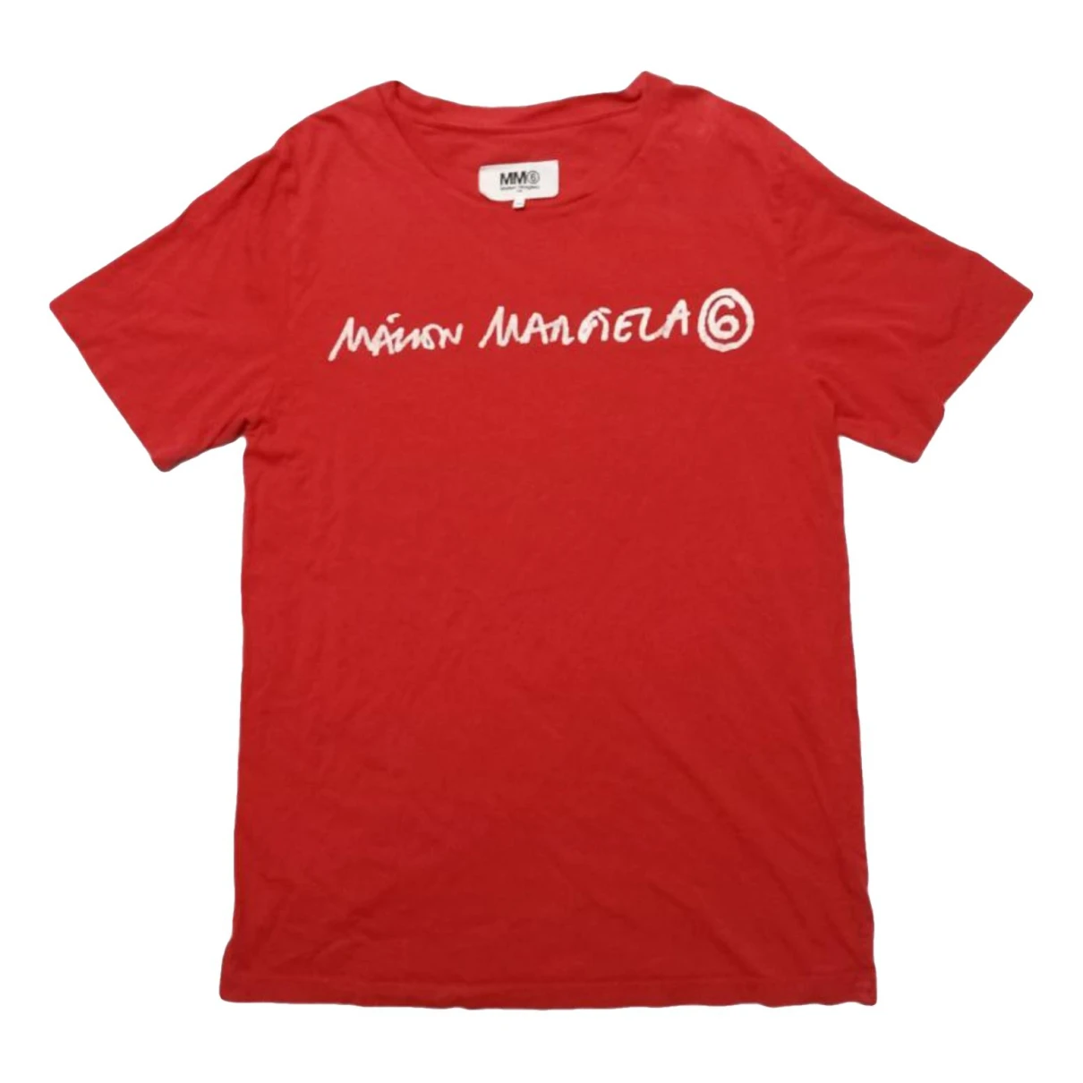Pre-owned Mm6 Maison Margiela T-shirt In Red