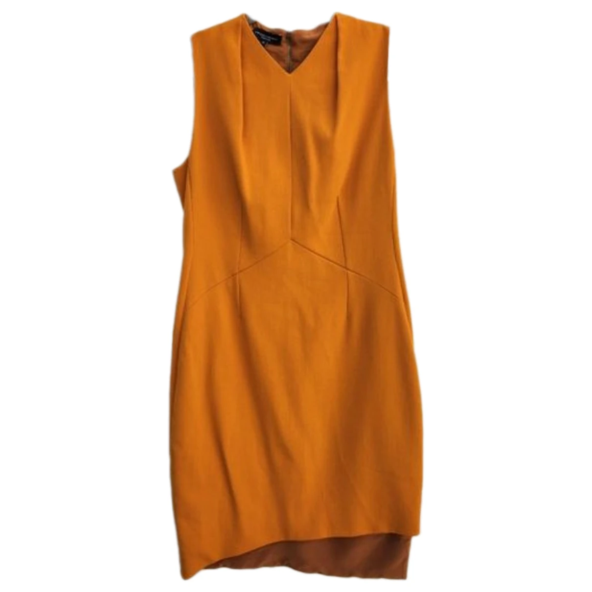 Pre-owned Narciso Rodriguez Mid-length Dress In Orange