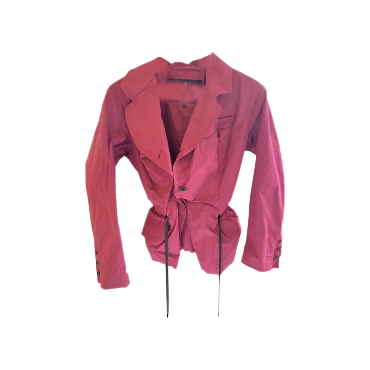 Pre-owned Vivienne Westwood Anglomania Biker Jacket In Pink