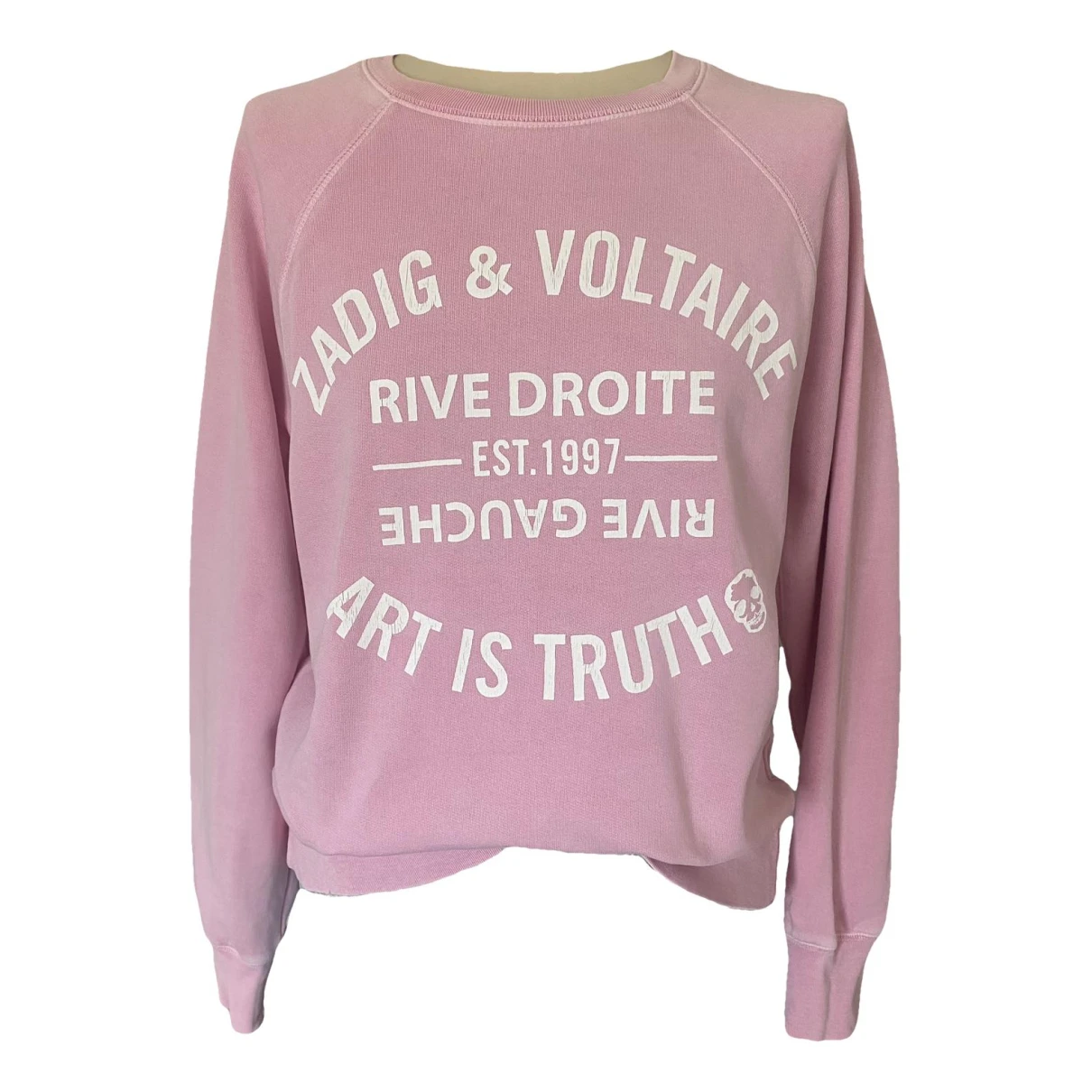 Pre-owned Zadig & Voltaire Sweatshirt In Pink