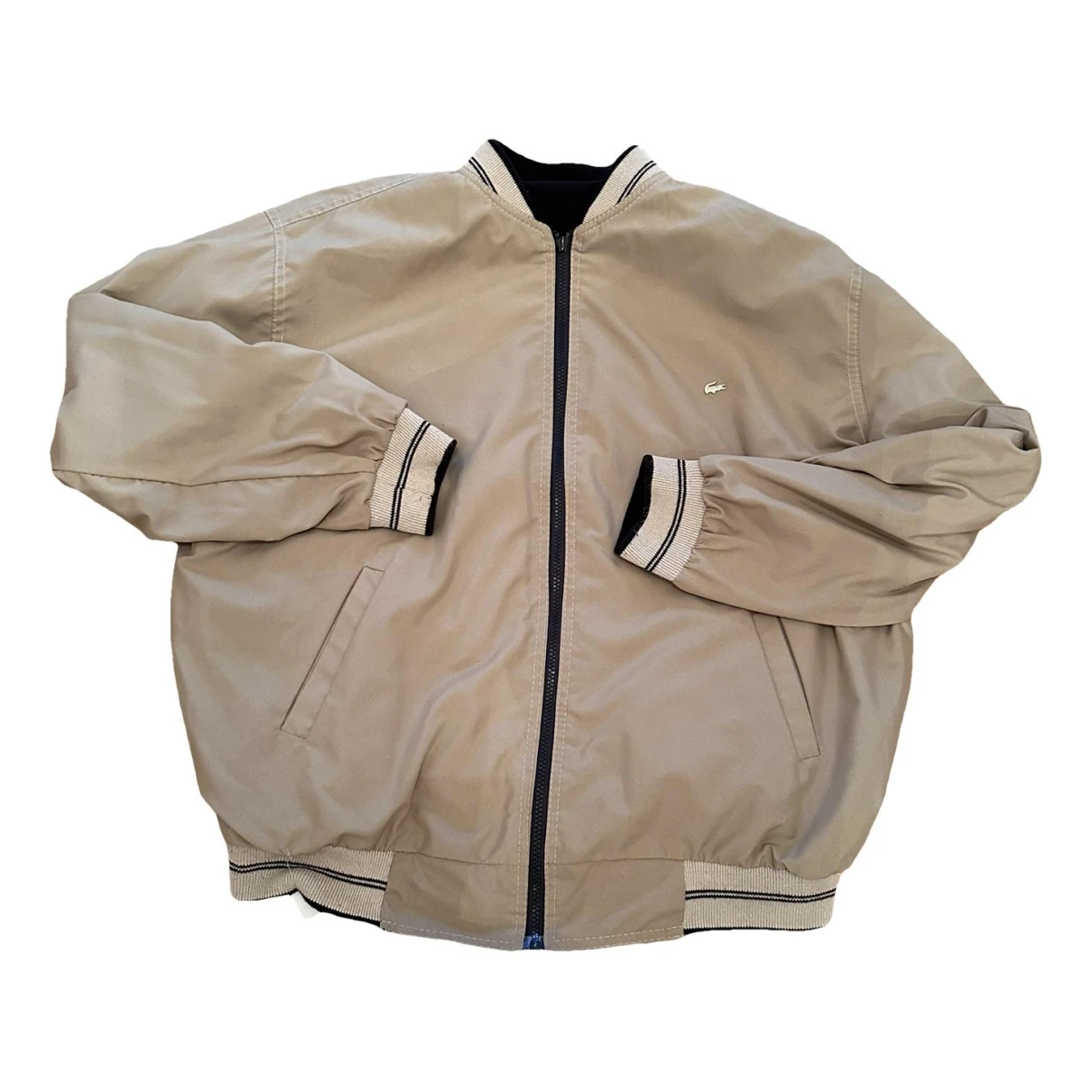 Pre-owned Lacoste Jacket In Beige