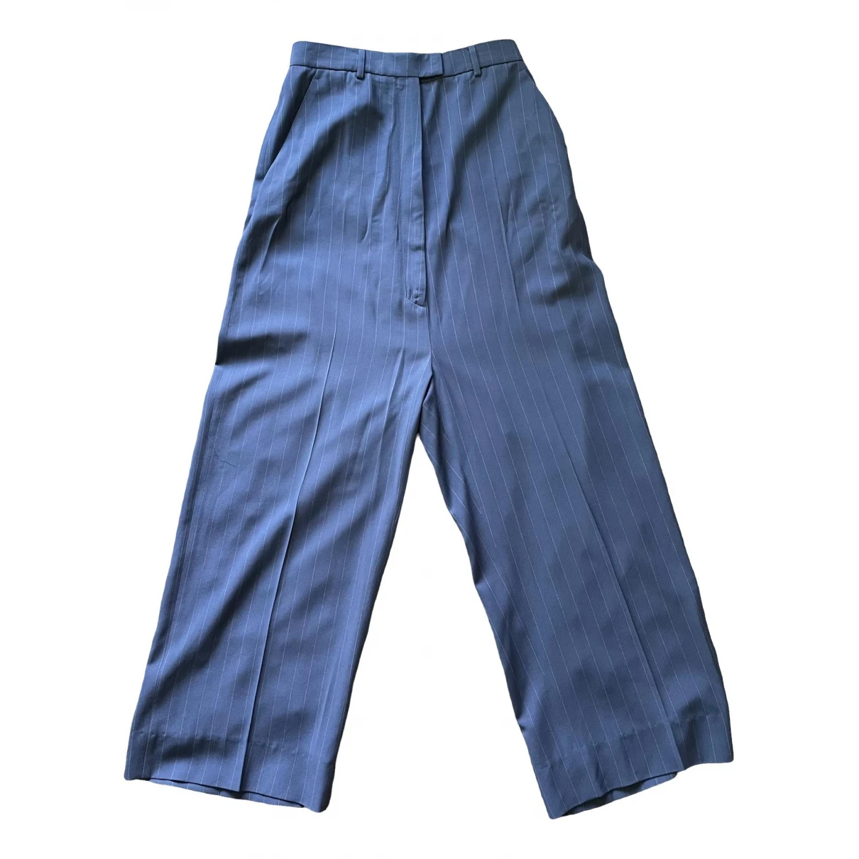 Pre-owned Acne Studios Trousers In Blue