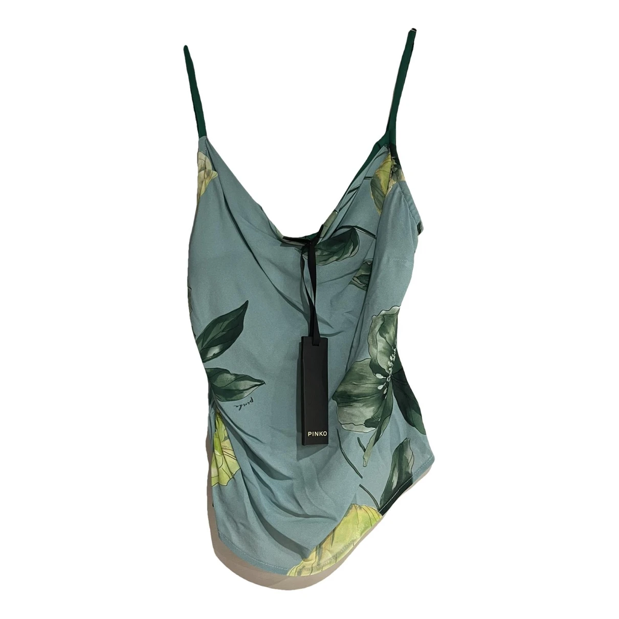 Pre-owned Pinko Camisole In Yellow