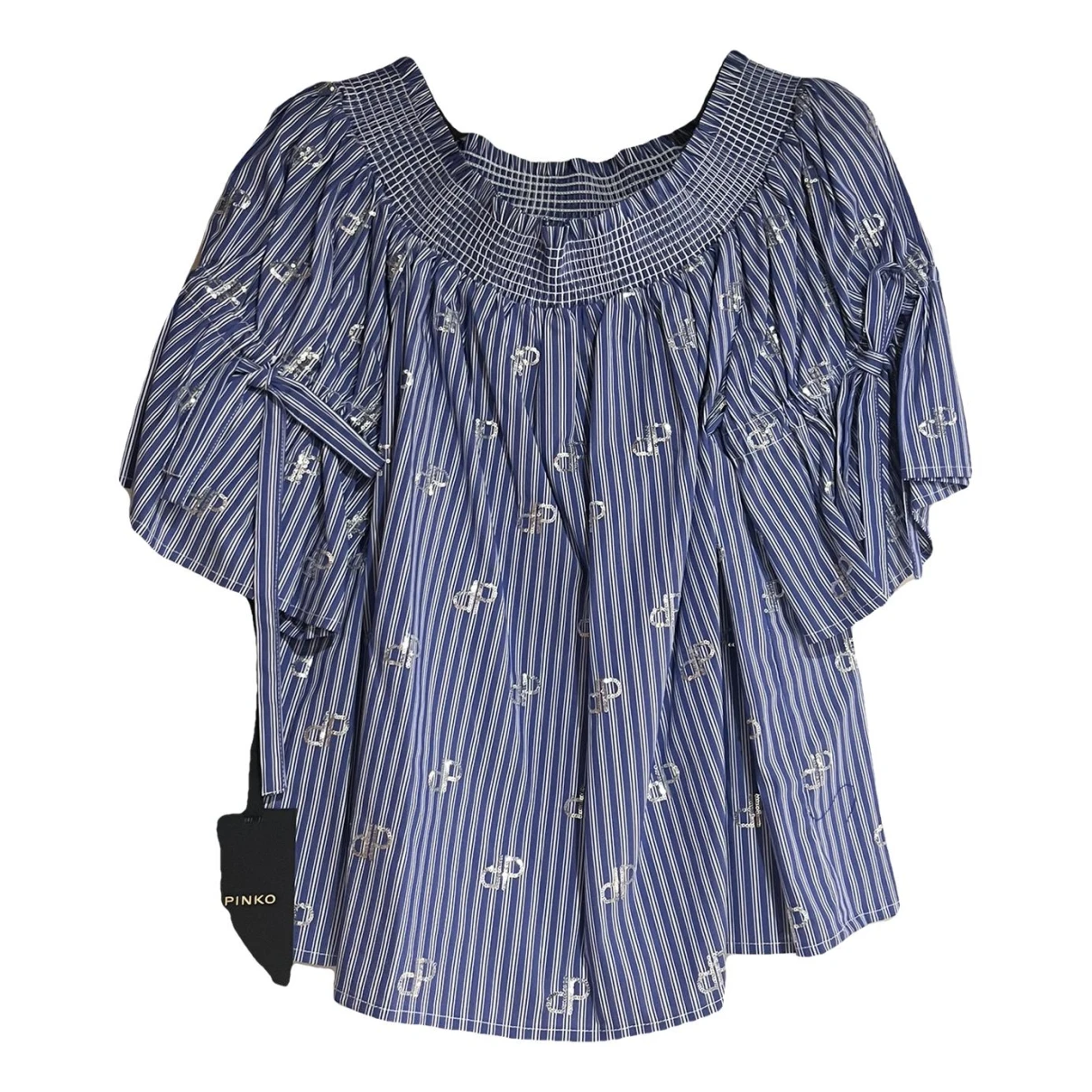 Pre-owned Pinko Blouse In Blue
