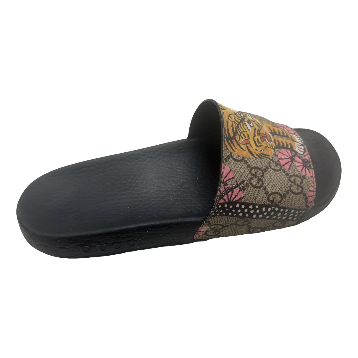 Pre-owned Gucci Leather Flip Flops In Multicolour