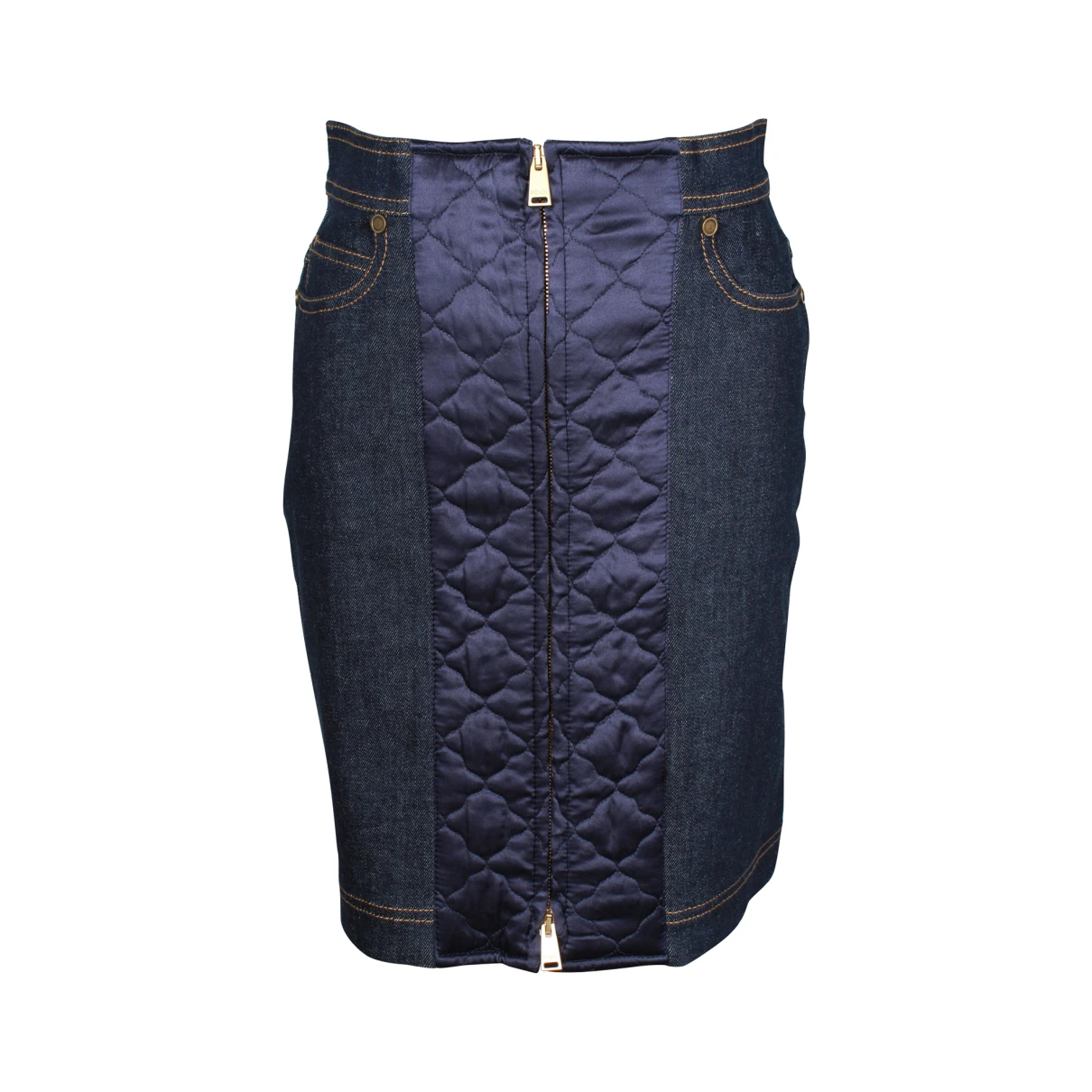 Pre-owned Fendi Skirt In Blue