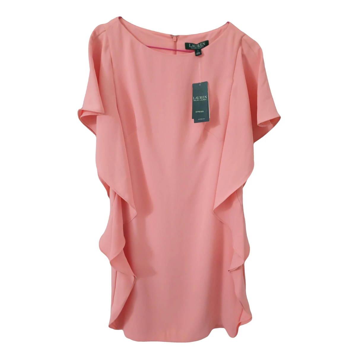 Pre-owned Lauren Ralph Lauren Mid-length Dress In Pink