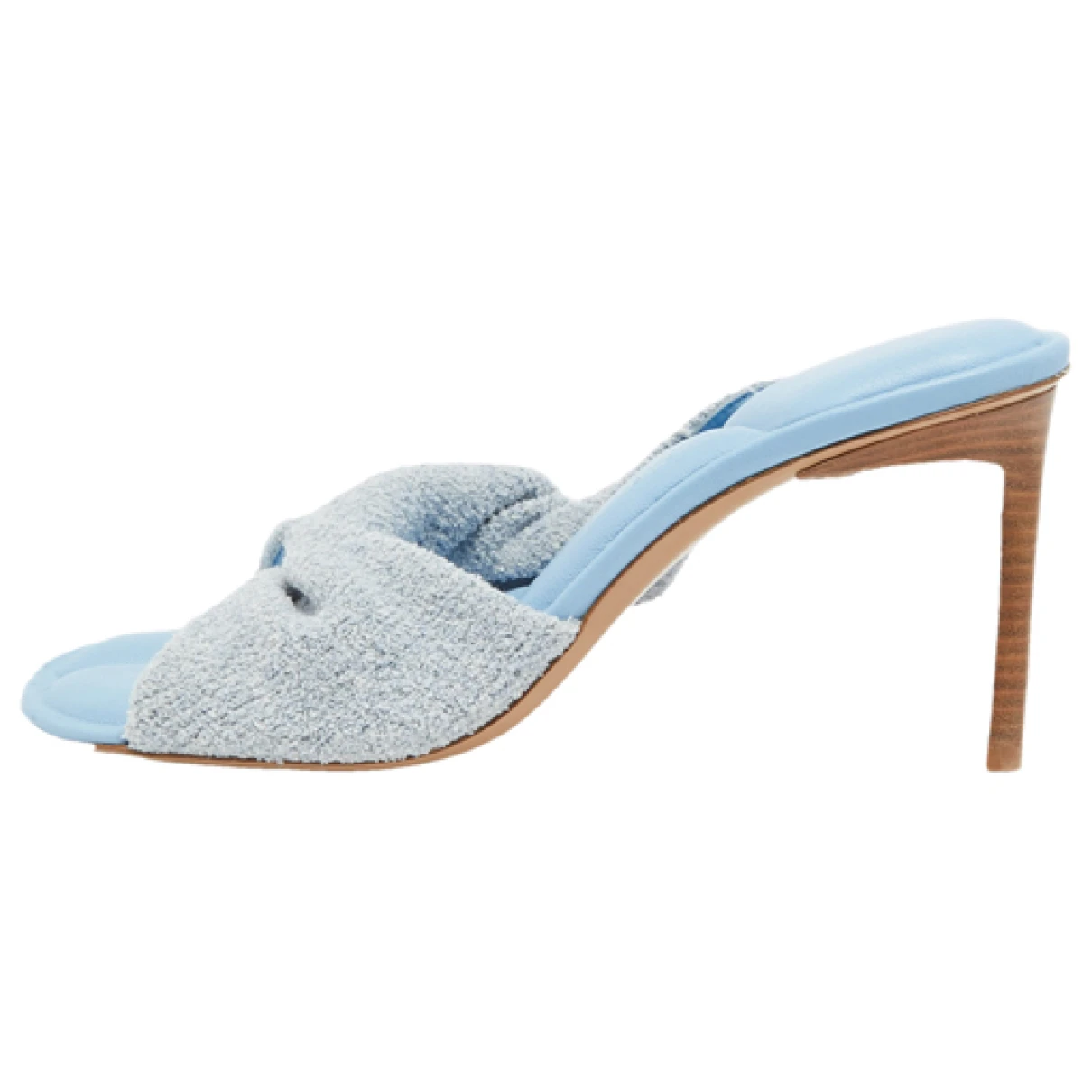 Pre-owned Jacquemus Cloth Sandal In Blue