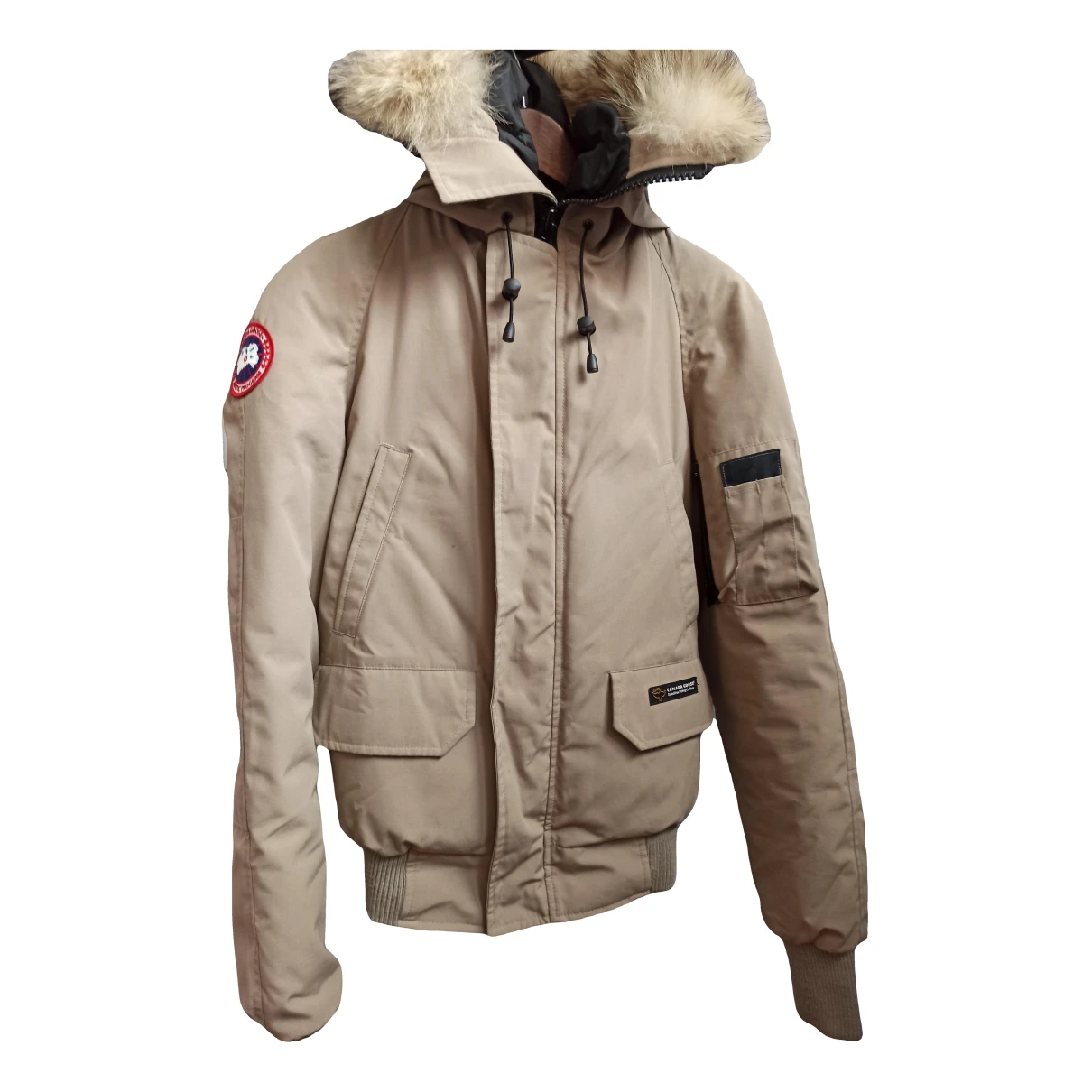 Pre-owned Canada Goose Chilliwack Jacket In Beige