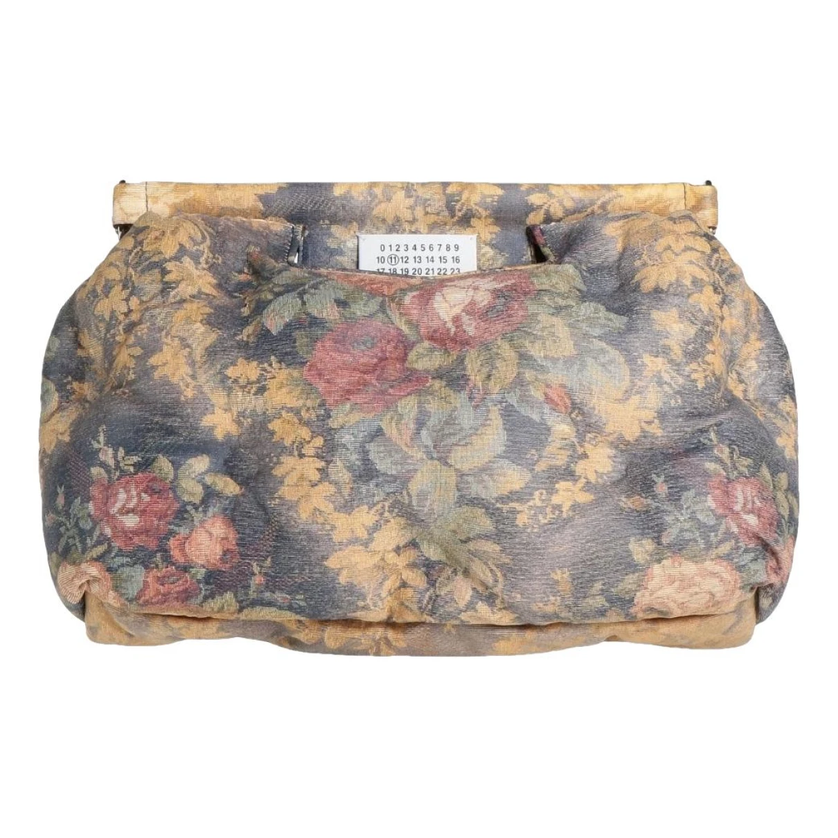 Pre-owned Maison Margiela Glam Slam Leather Handbag In Beige