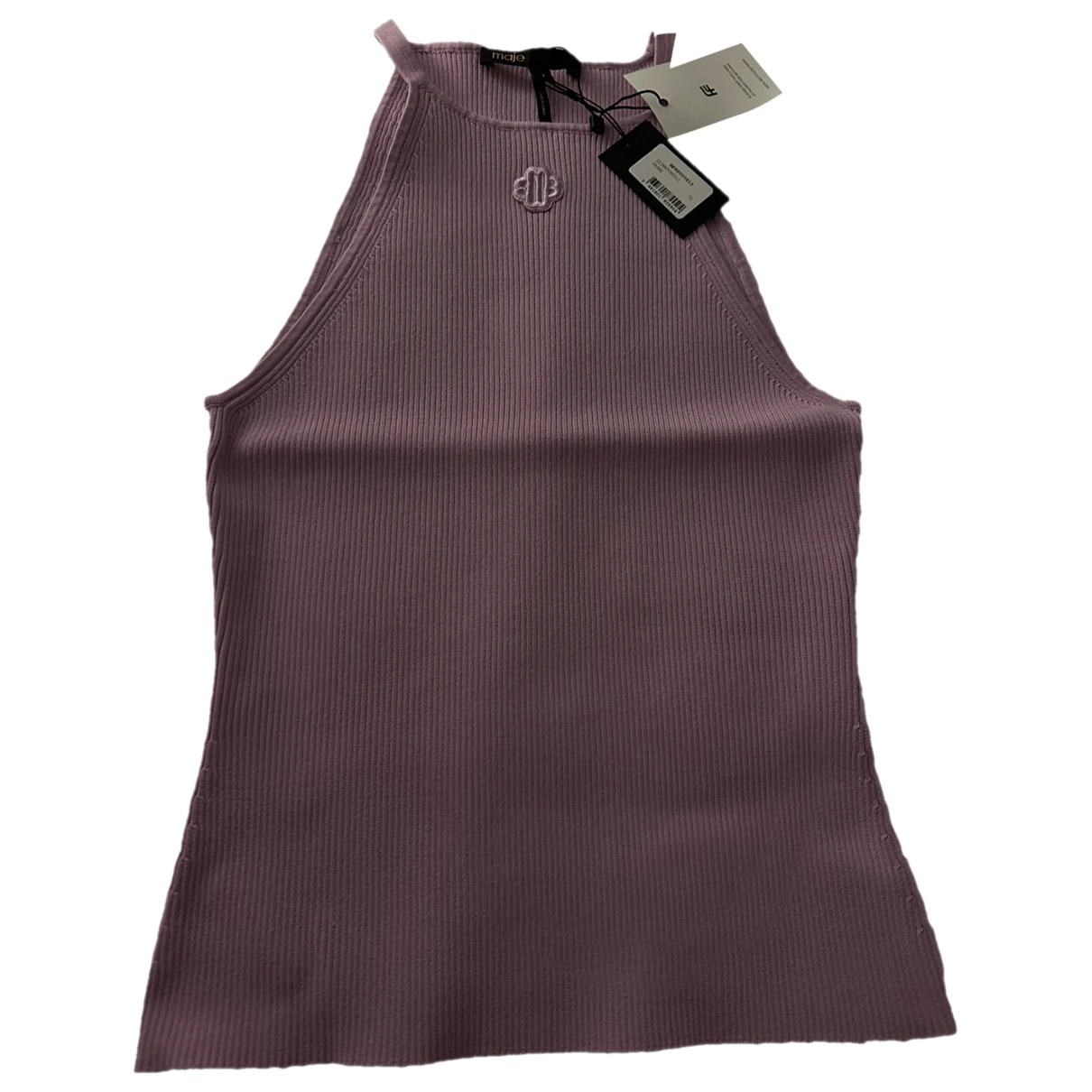 Pre-owned Maje Top In Purple