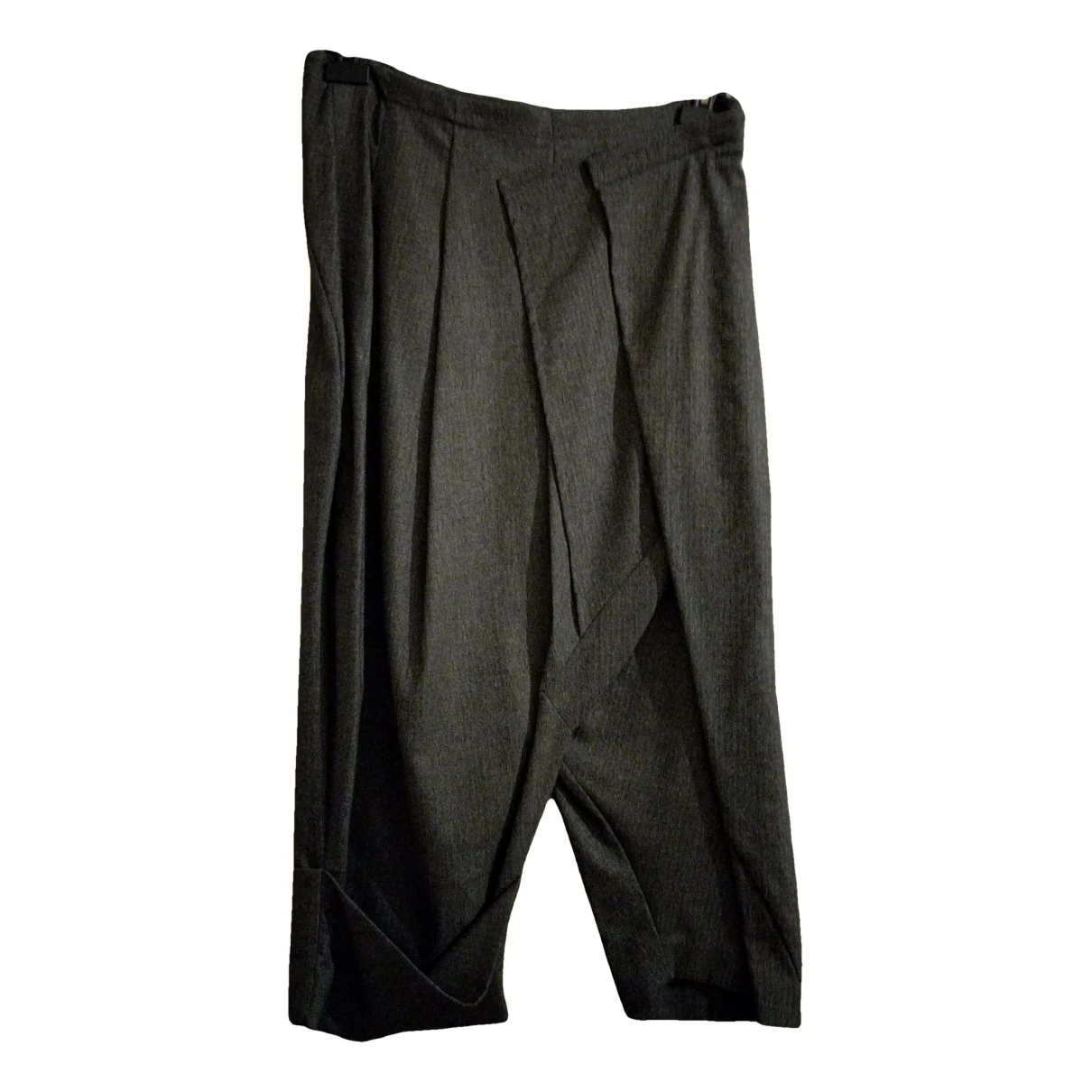 Pre-owned Ixos Wool Chino Pants In Grey