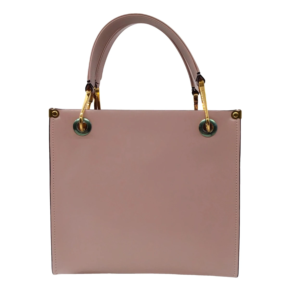 Pre-owned Marni Leather Handbag In Pink