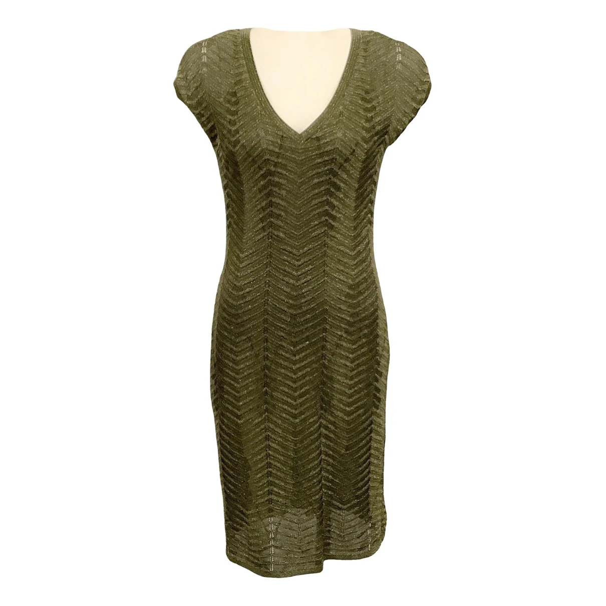 Pre-owned M Missoni Dress In Green