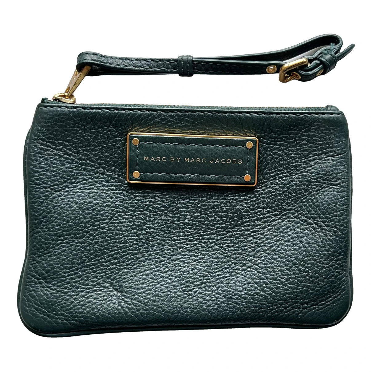 Pre-owned Marc By Marc Jacobs Leather Purse In Green
