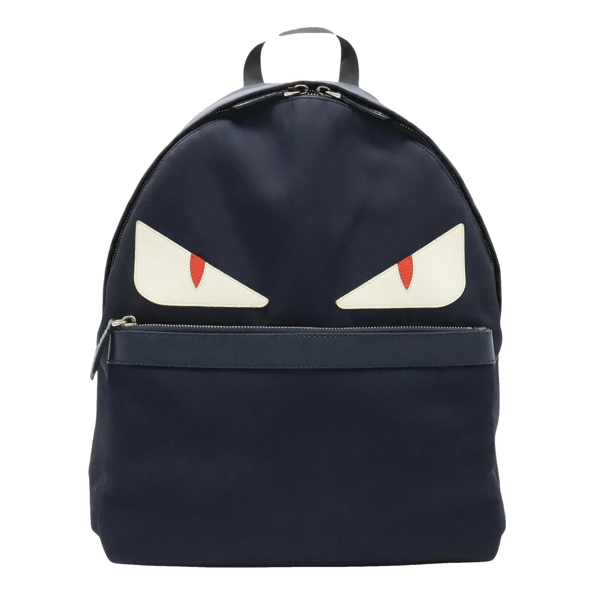 Pre-owned Fendi Backpack In Blue