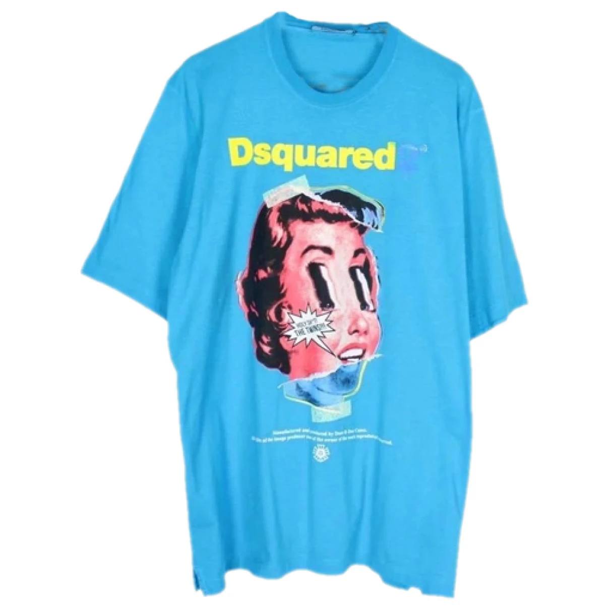Pre-owned Dsquared2 T-shirt In Blue