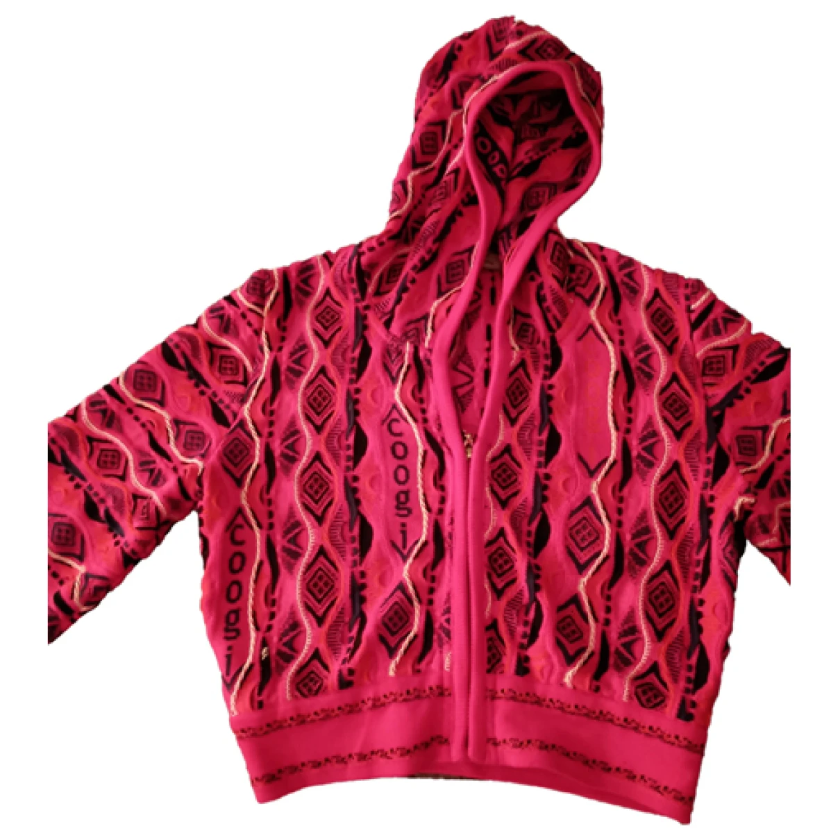Pre-owned Coogi Cardigan In Pink