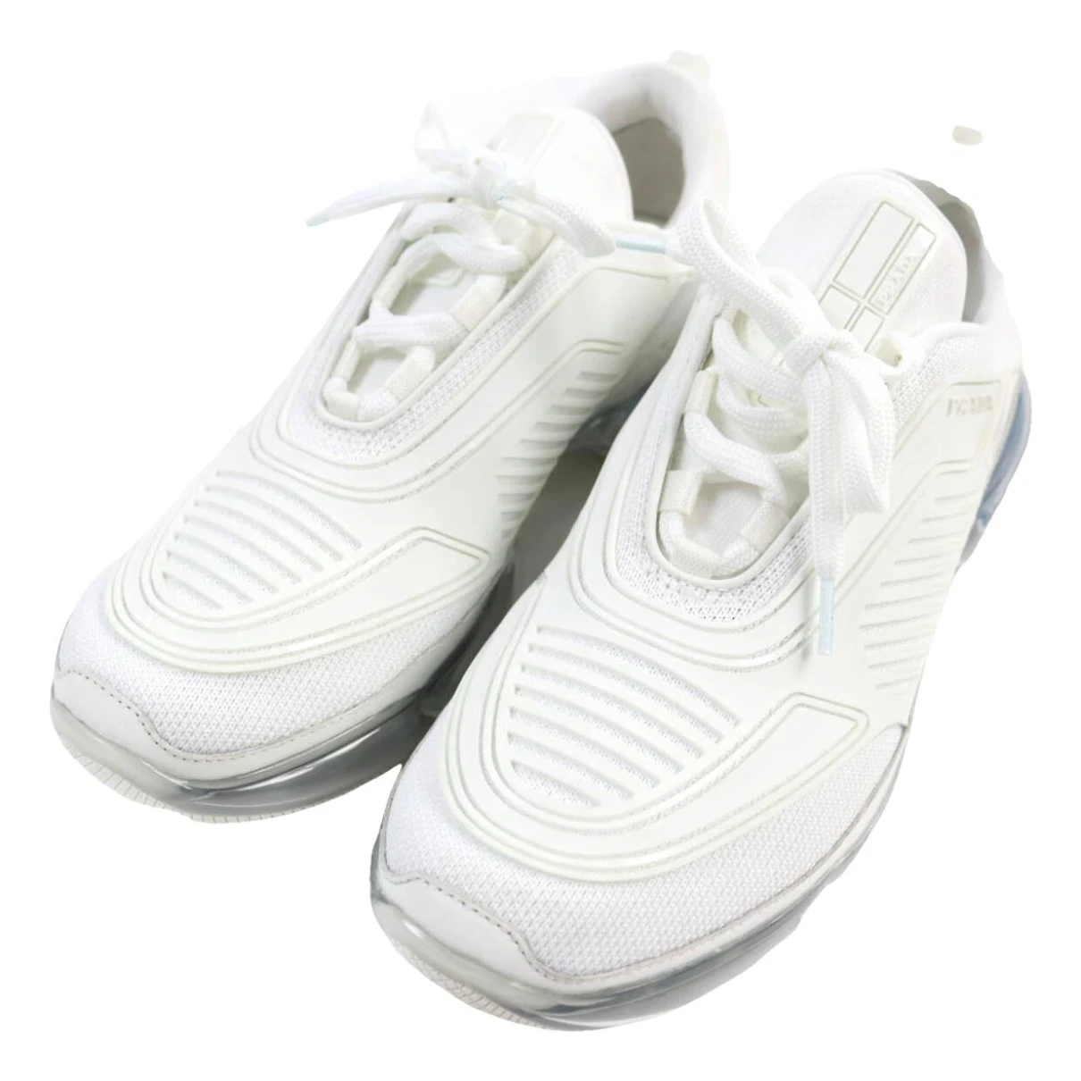 Pre-owned Prada Cloudbust Air Low Trainers In White