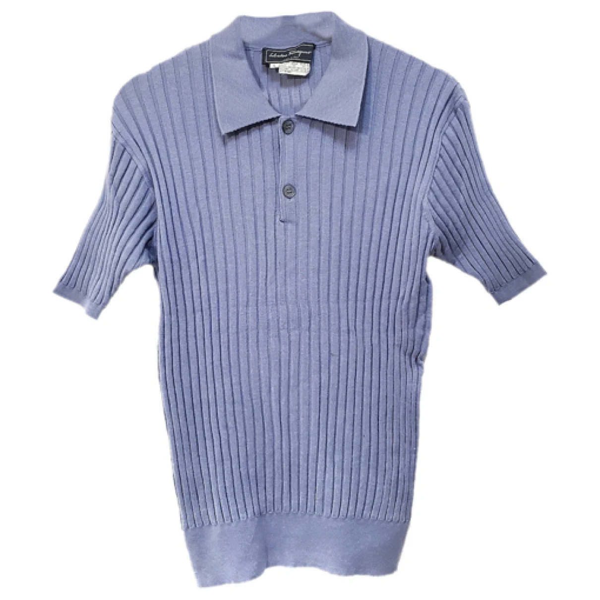 Pre-owned Ferragamo Cashmere Knitwear & Sweatshirt In Blue