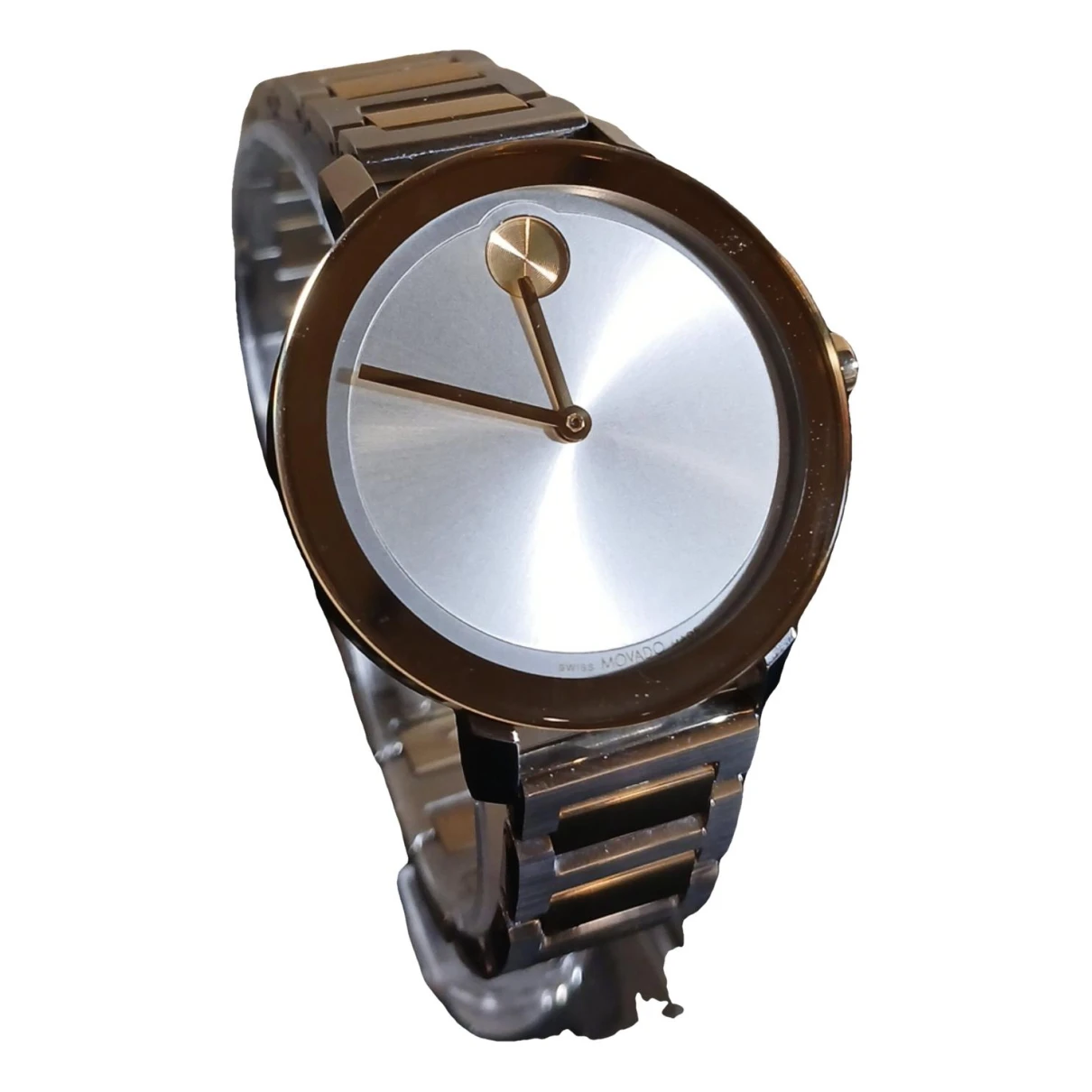 Pre-owned Movado Watch In Gold