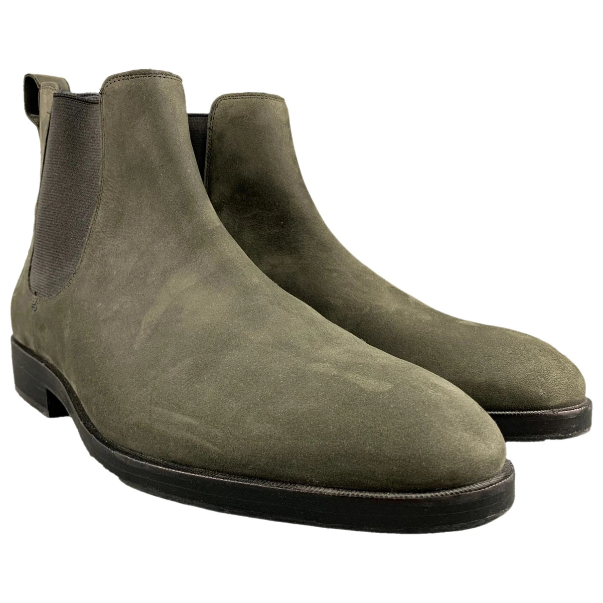 Pre-owned Cole Haan Boots In Grey