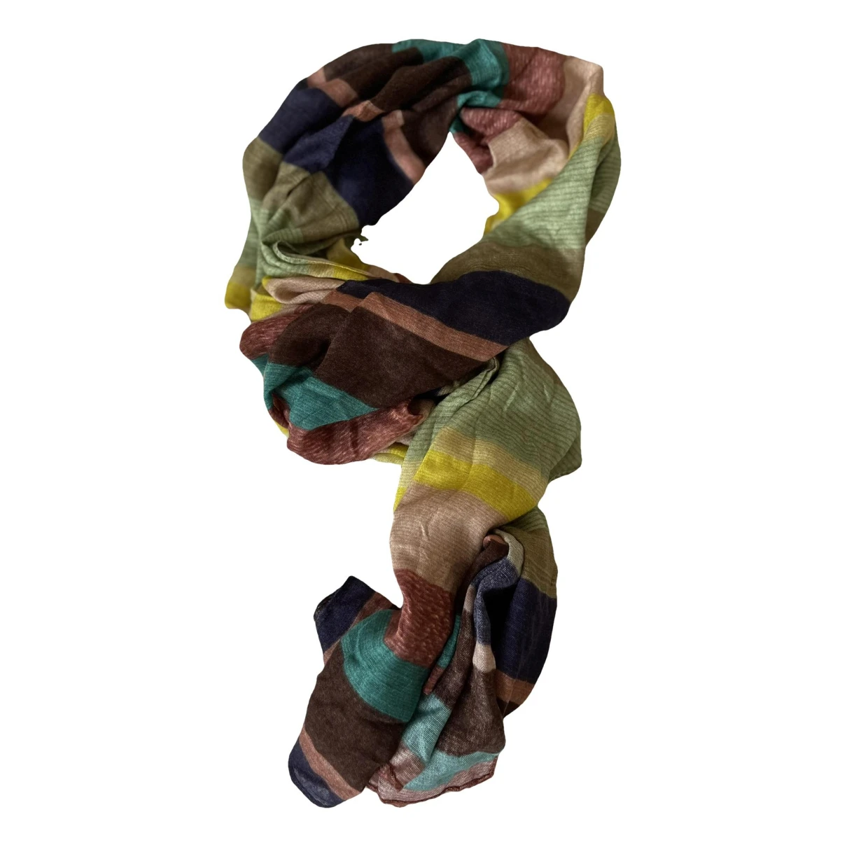 Pre-owned Paul Smith Scarf In Multicolour