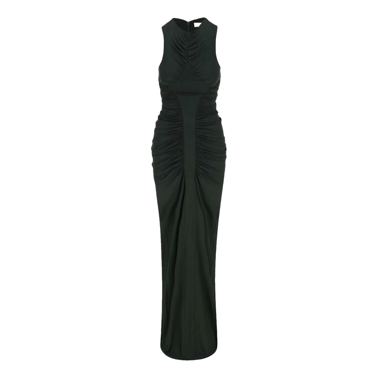 Pre-owned Saint Laurent Maxi Dress In Green
