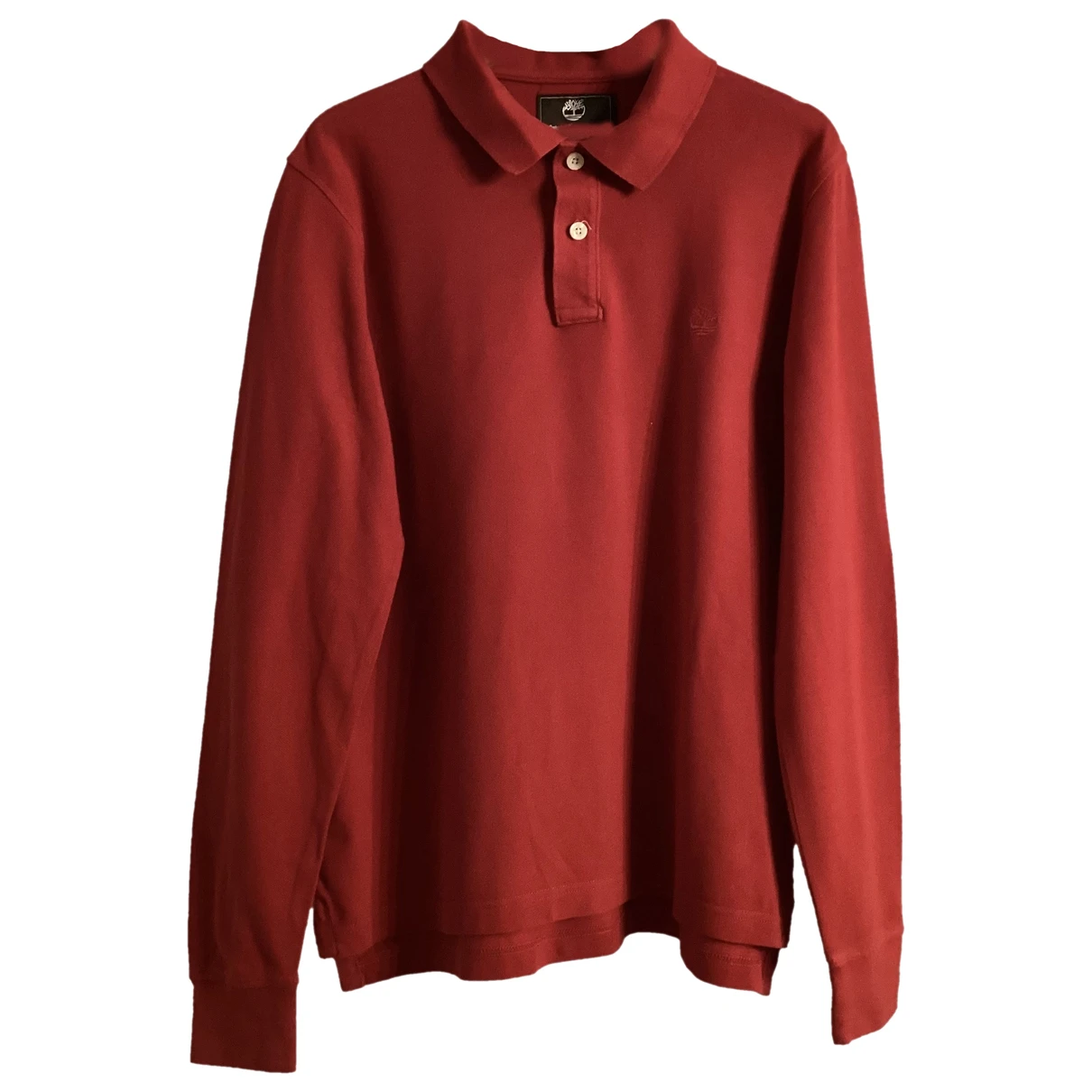 Pre-owned Timberland Polo Shirt In Red