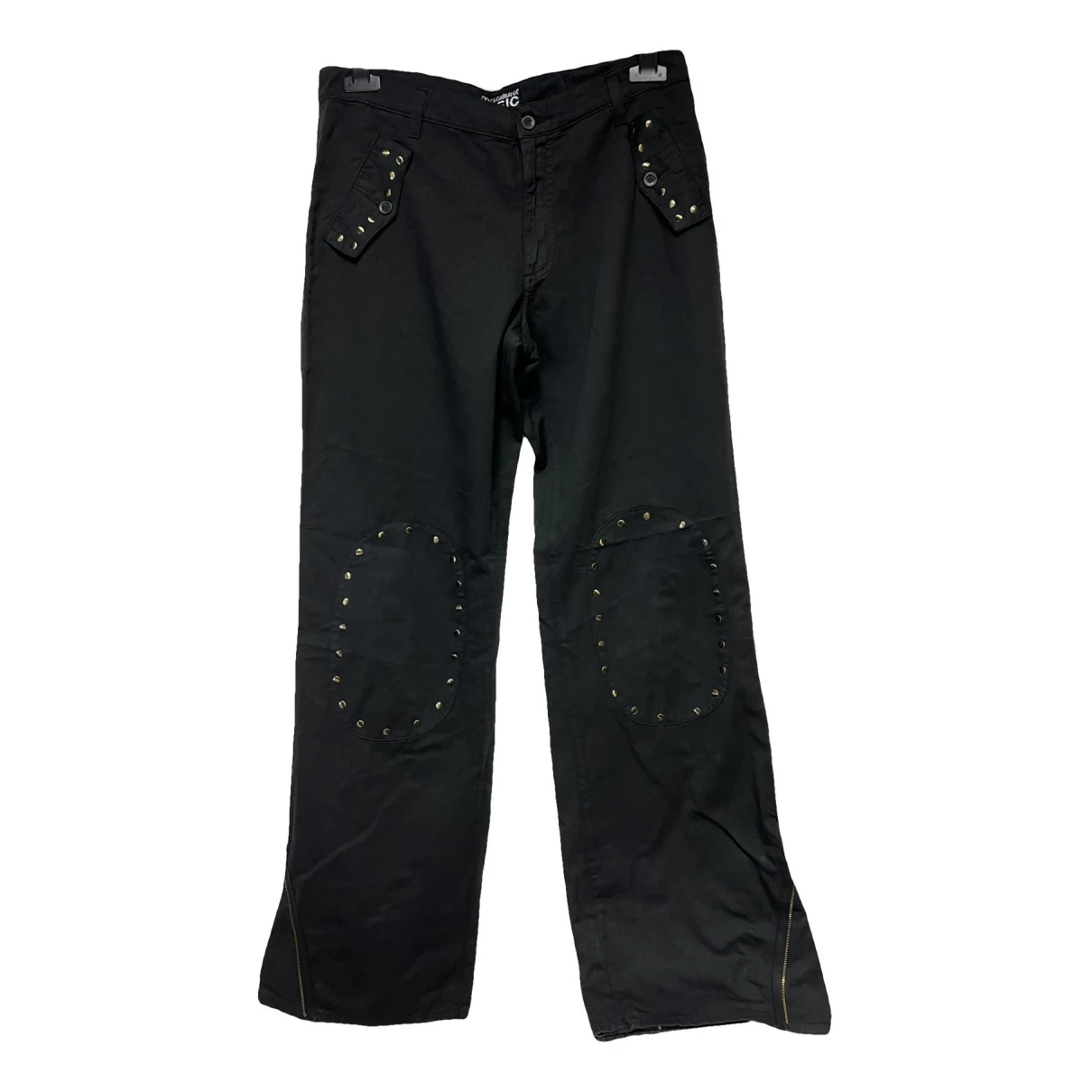 Pre-owned Dolce & Gabbana Large Pants In Black