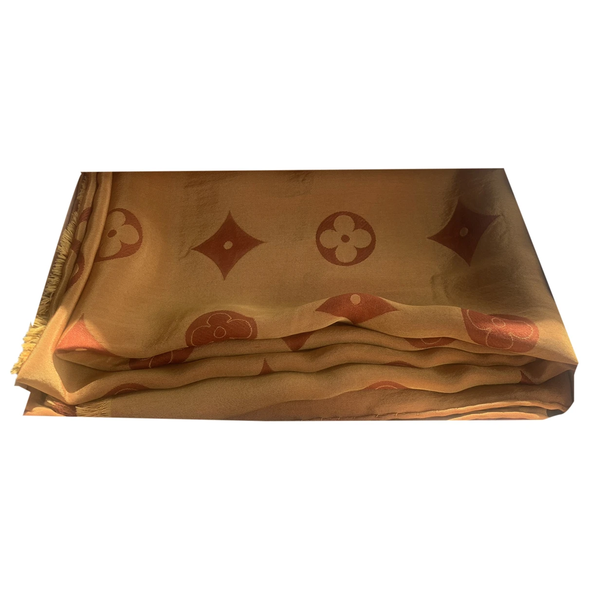 Pre-owned Louis Vuitton Châle Beyond Monogram Silk Scarf In Other