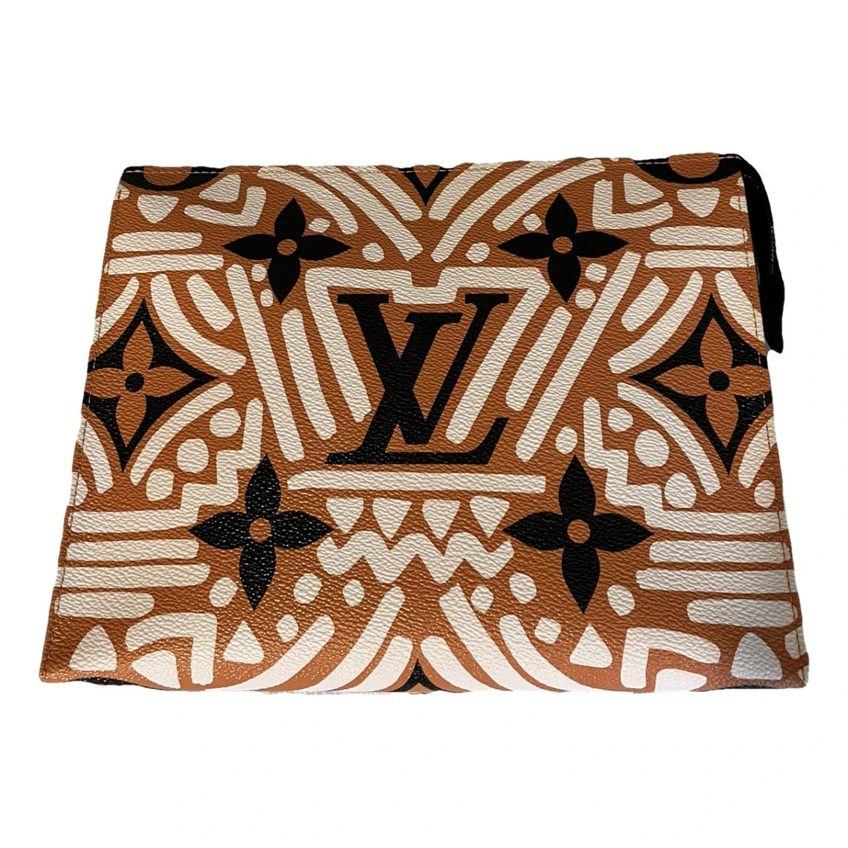 Pre-owned Louis Vuitton Cloth Handbag In Orange