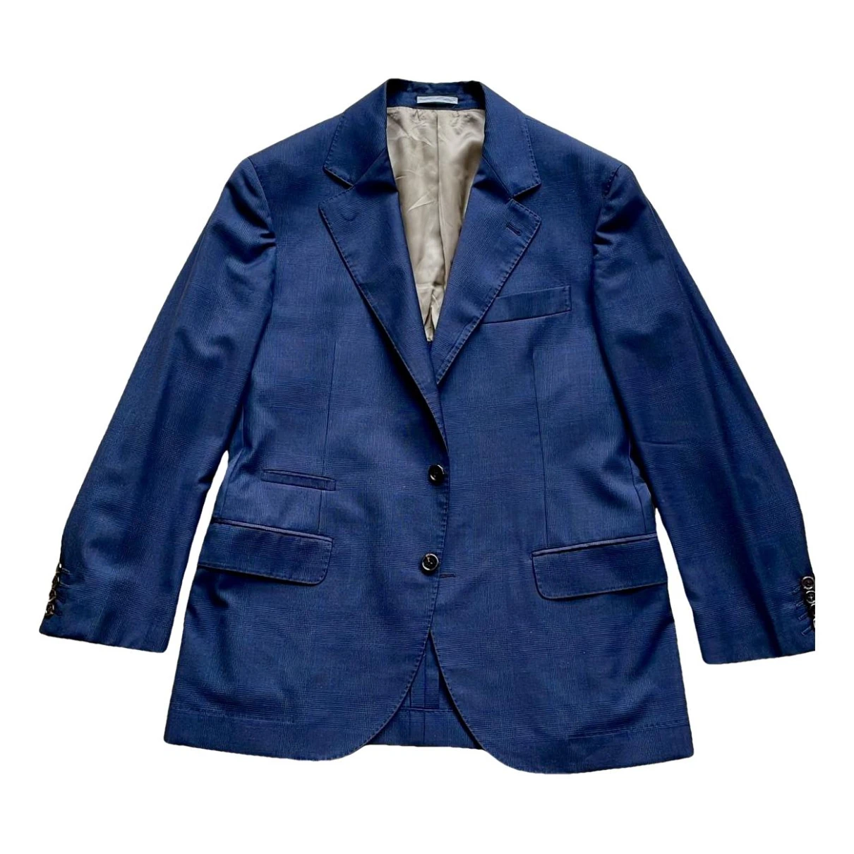 Pre-owned Brunello Cucinelli Wool Vest In Blue