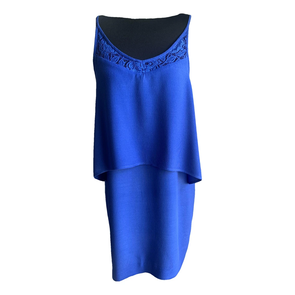 Pre-owned Sandro Dress In Blue