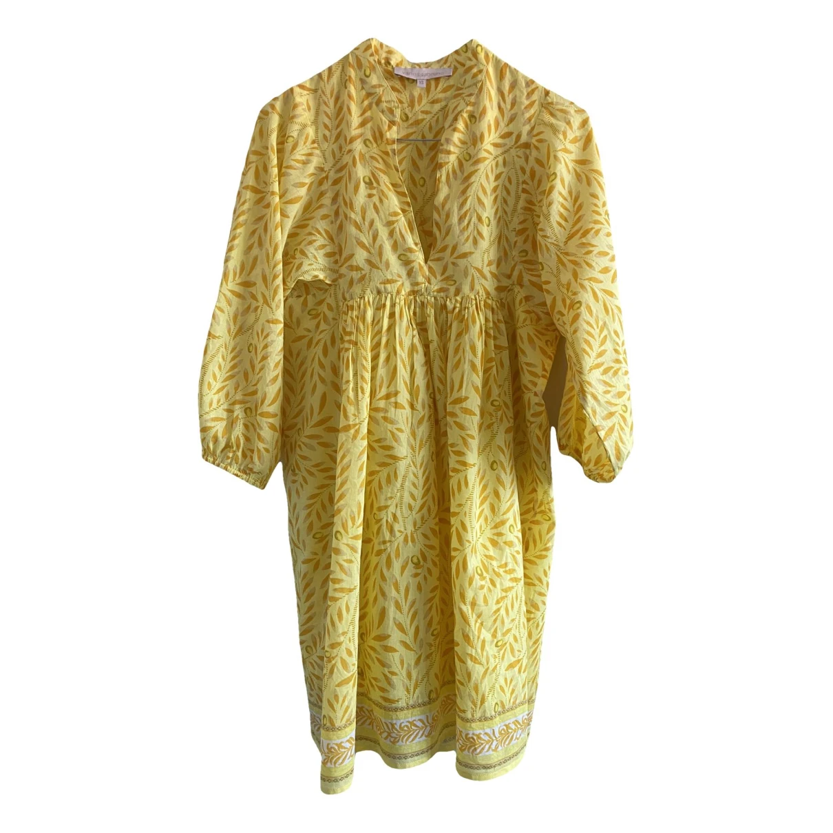 Pre-owned Vanessa Bruno Dress In Yellow