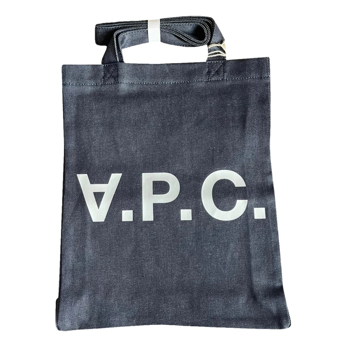 Pre-owned Apc Tote In Blue