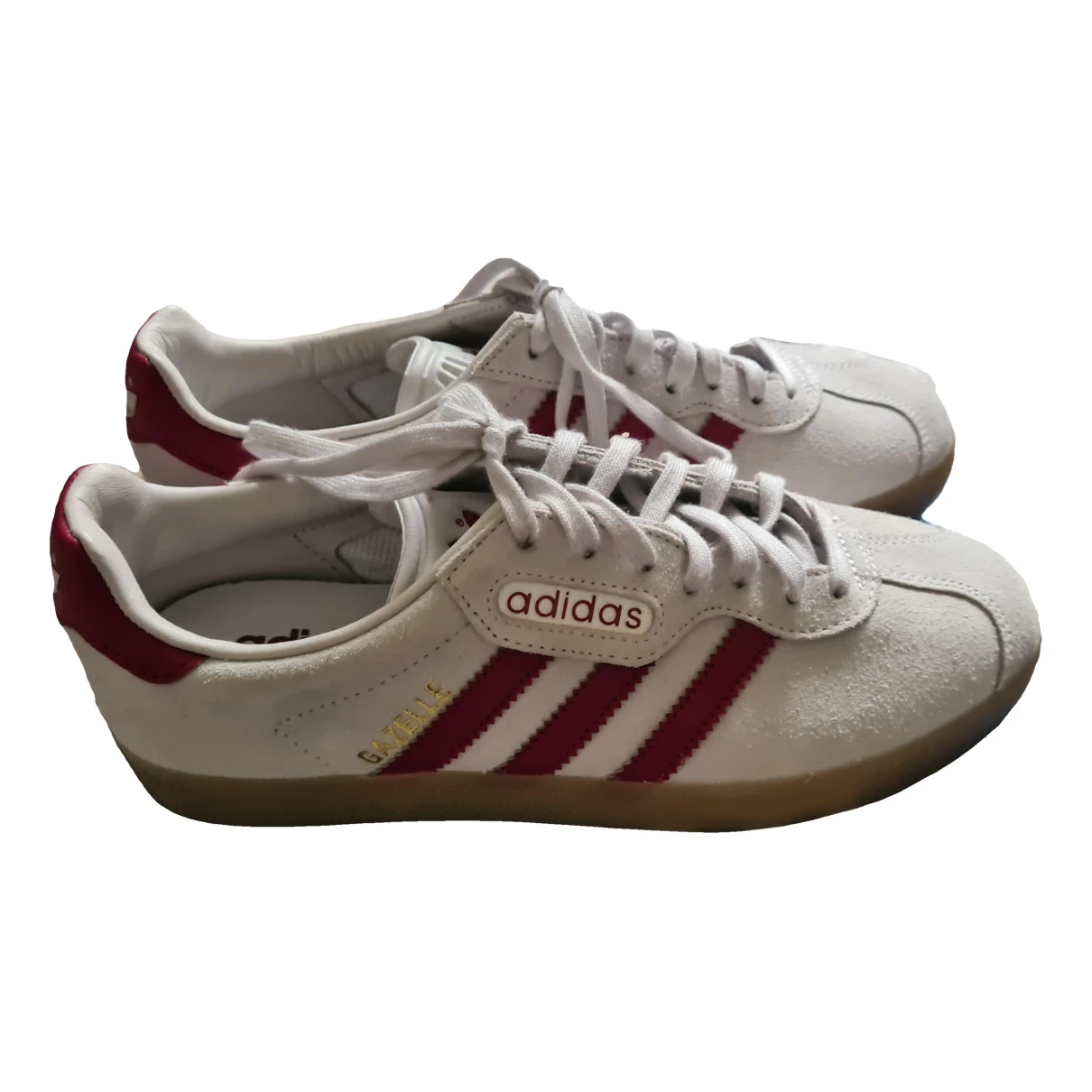 Pre-owned Adidas Originals Gazelle Trainers In Grey