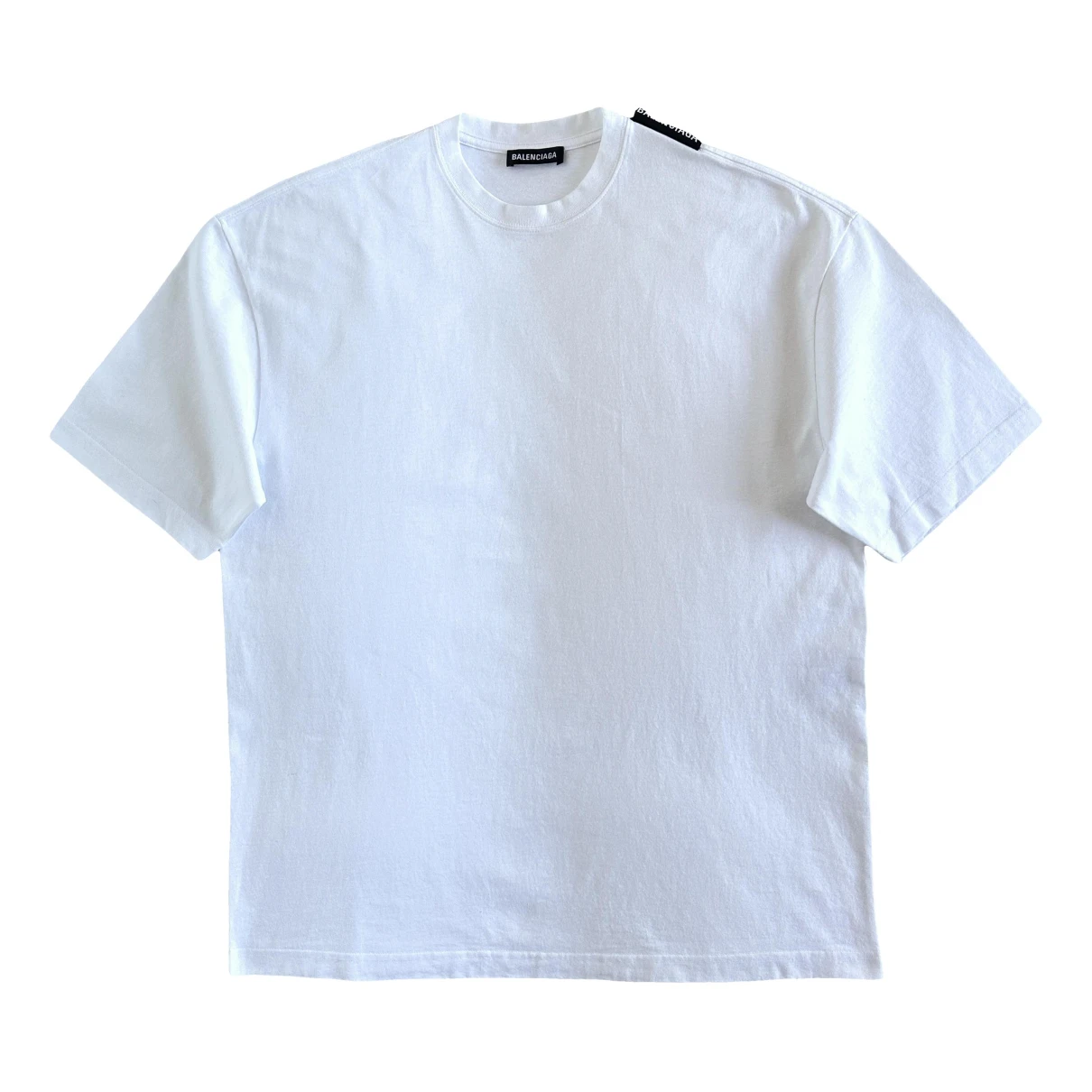 Pre-owned Balenciaga T-shirt In White