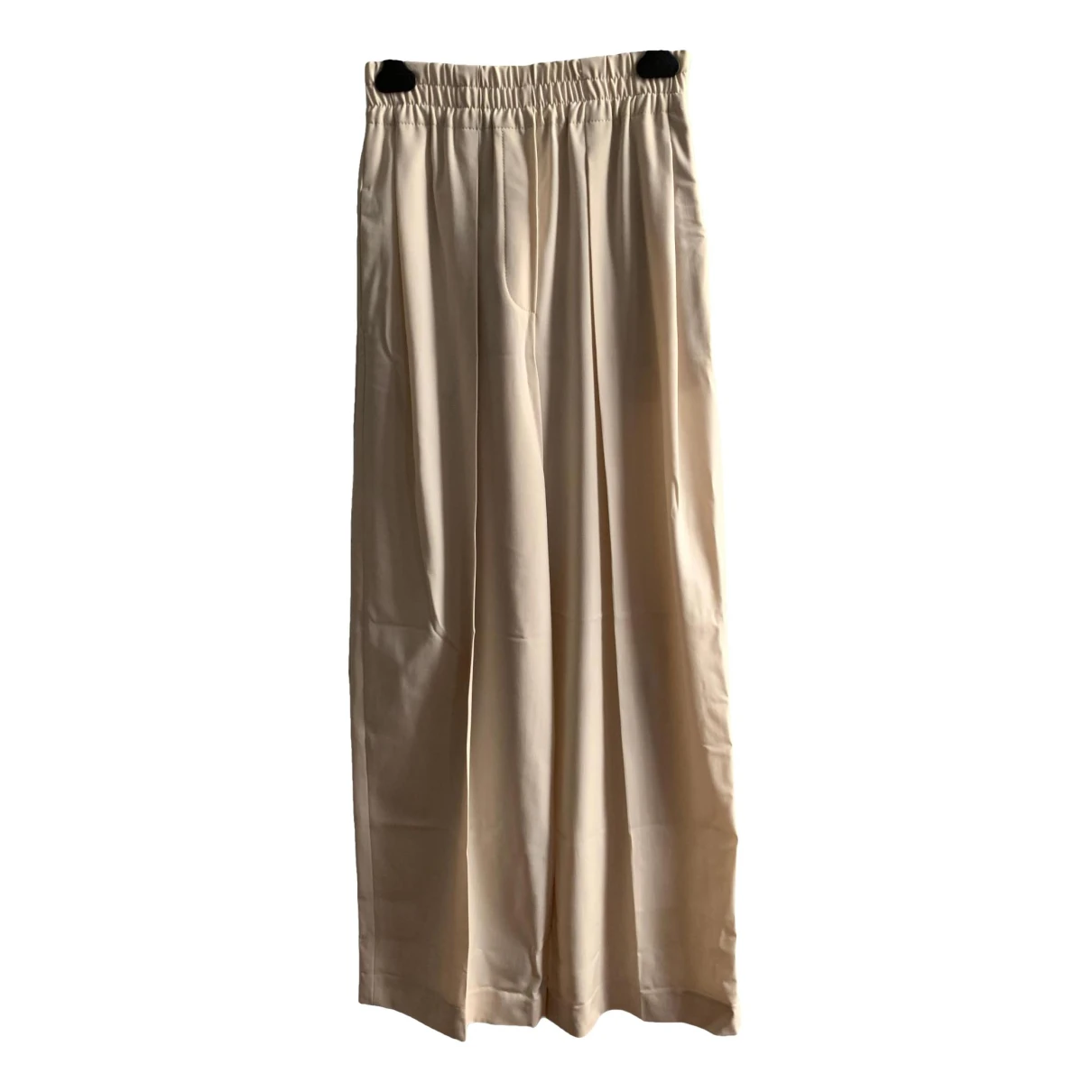 Pre-owned Brunello Cucinelli Wool Large Pants In Other