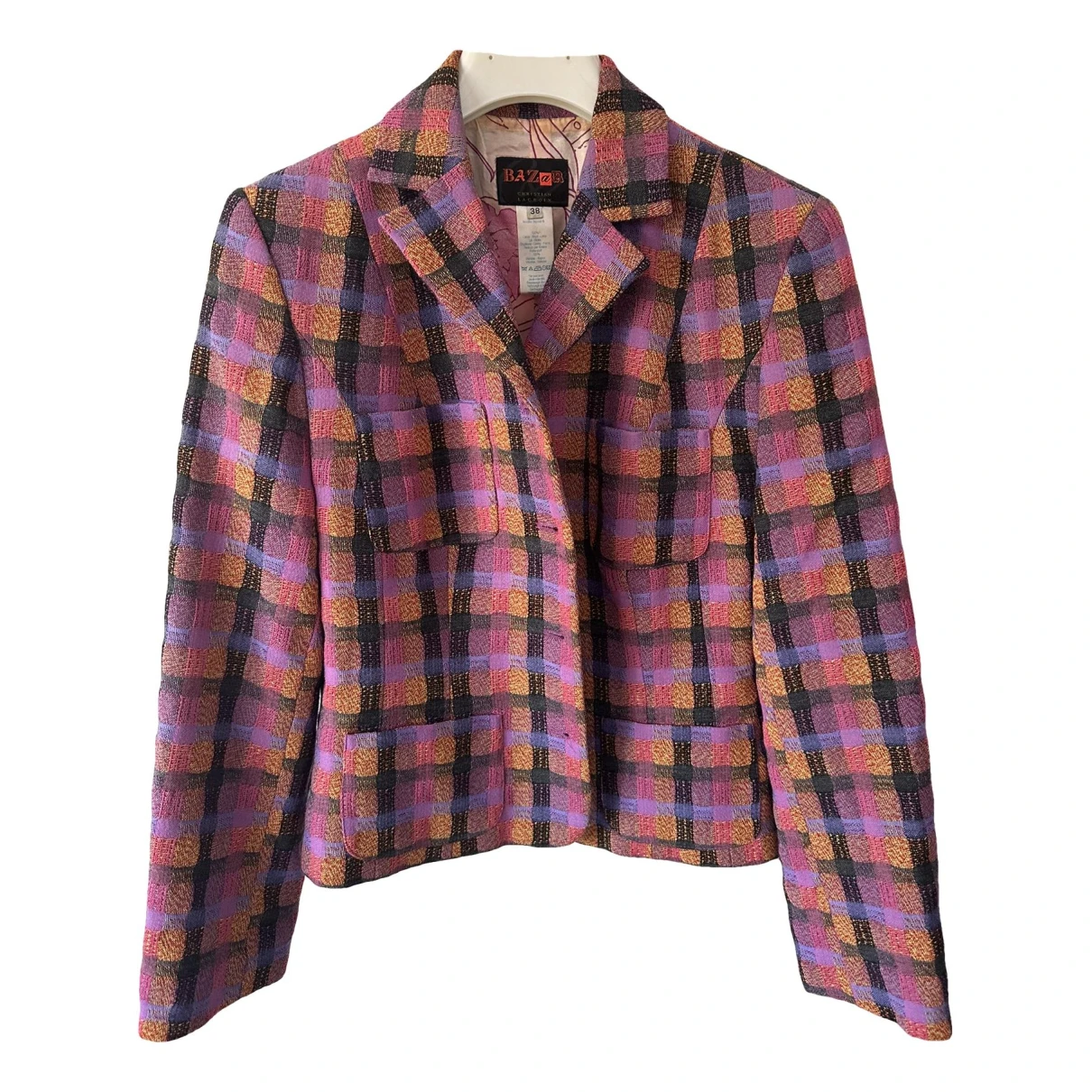 Pre-owned Christian Lacroix Wool Blazer In Multicolour