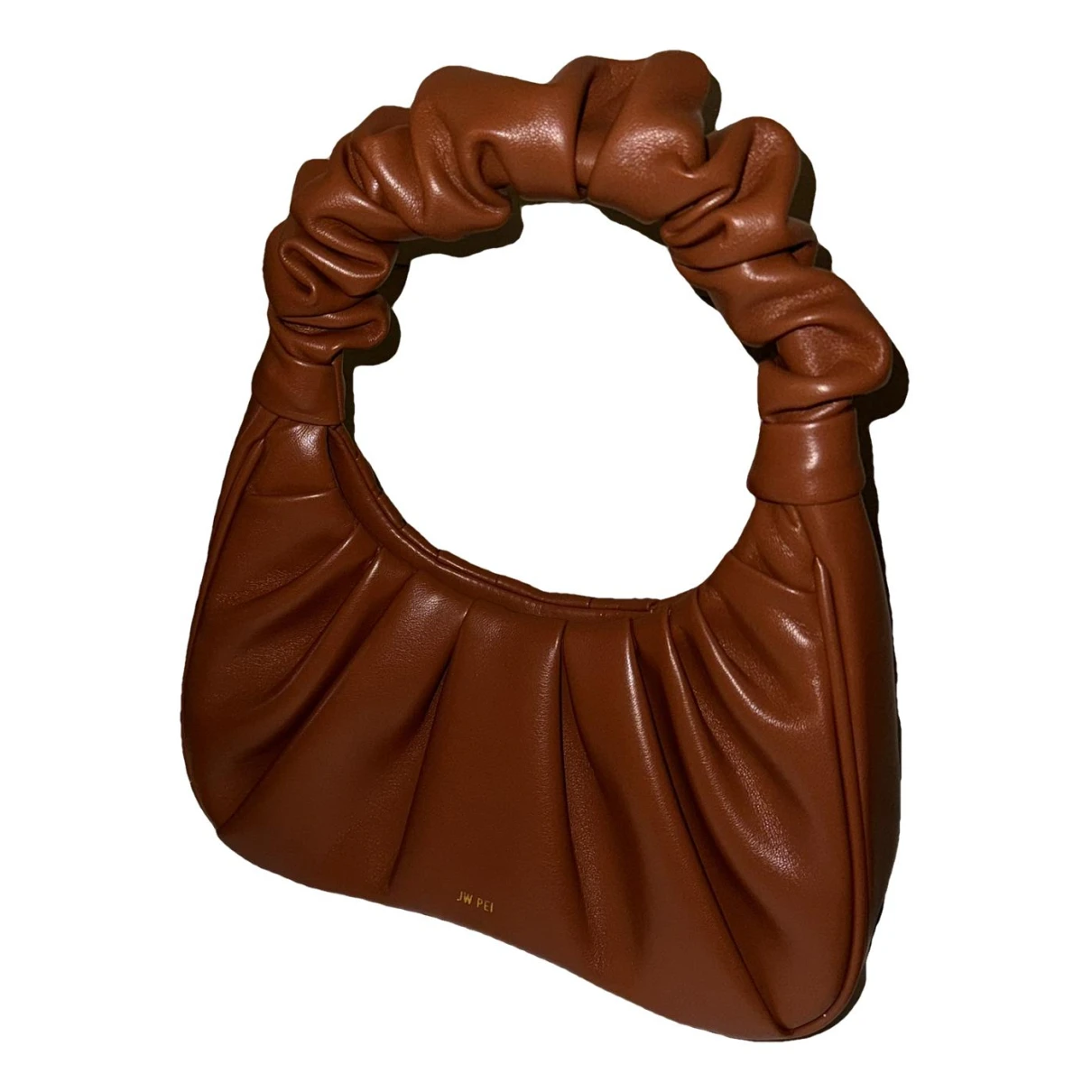 Pre-owned Jw Pei Faux Fur Handbag In Brown