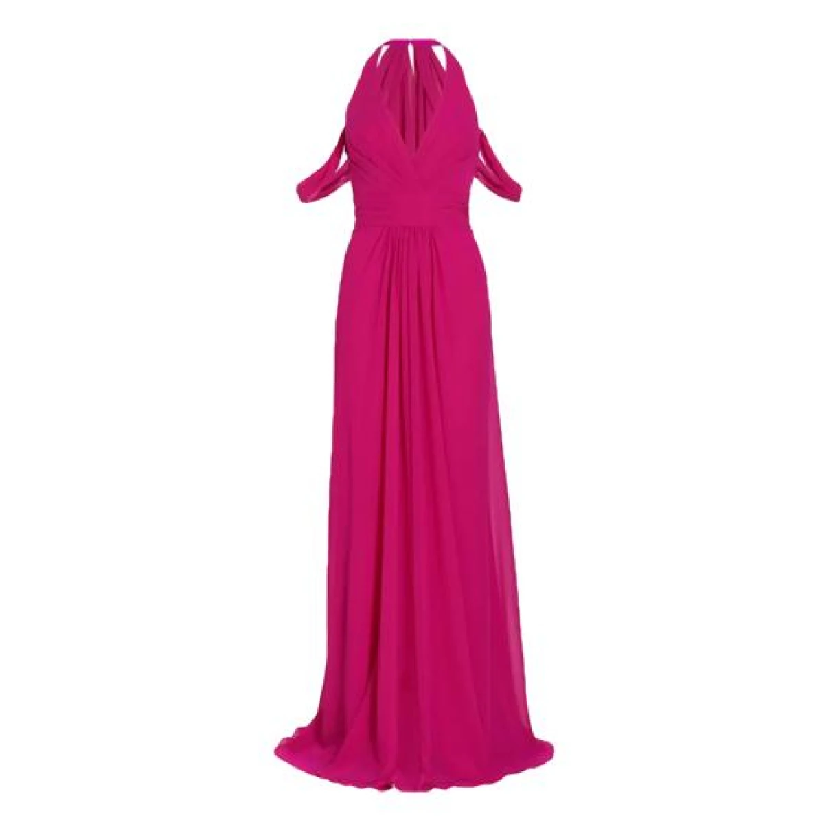 Pre-owned Vera Wang Maxi Dress In Pink