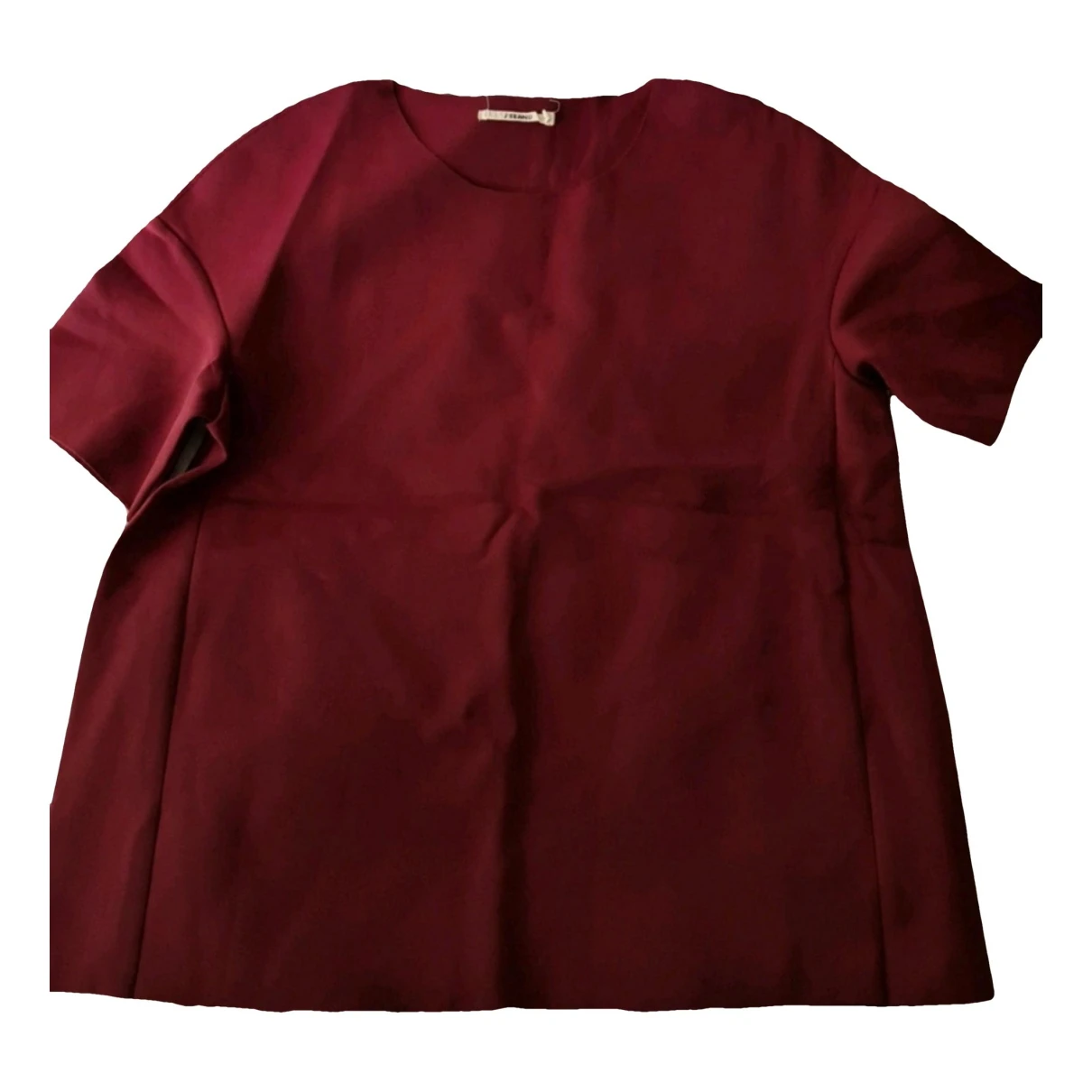 Pre-owned J Brand Blouse In Burgundy