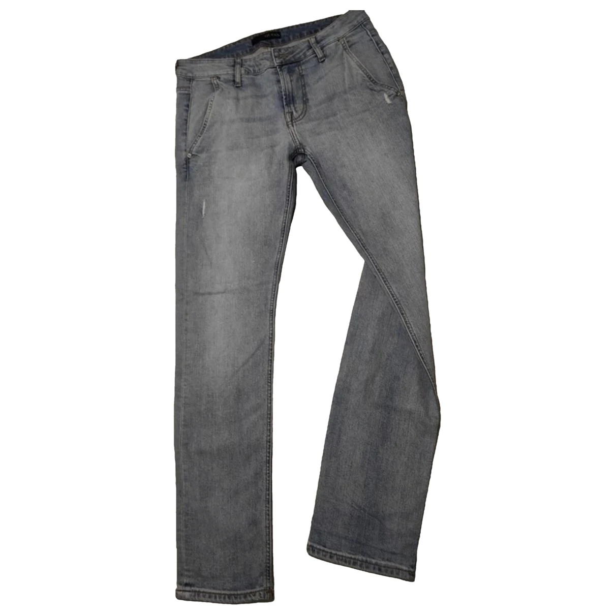 Pre-owned Guess Jeans In Blue