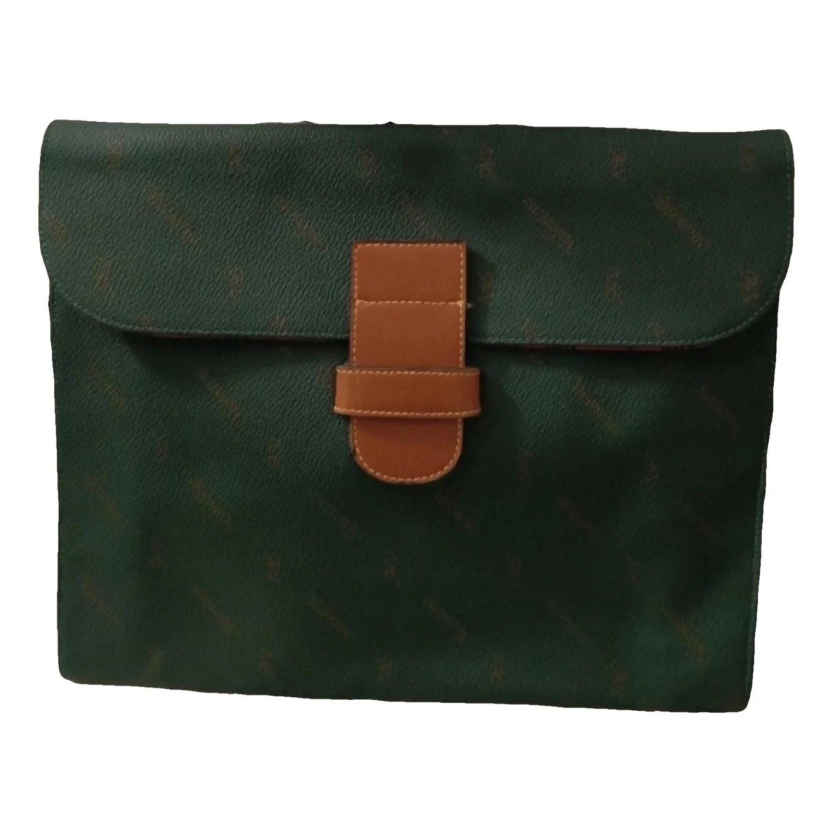 Pre-owned Valentino Garavani Leather Handbag In Green