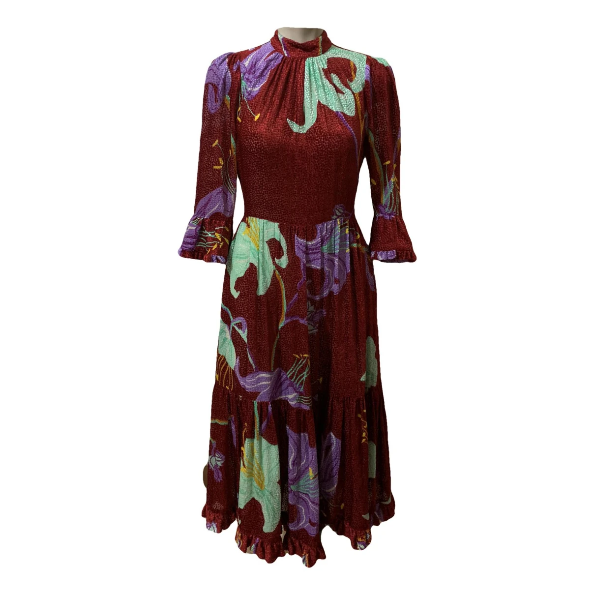 Pre-owned La Doublej Mid-length Dress In Multicolour