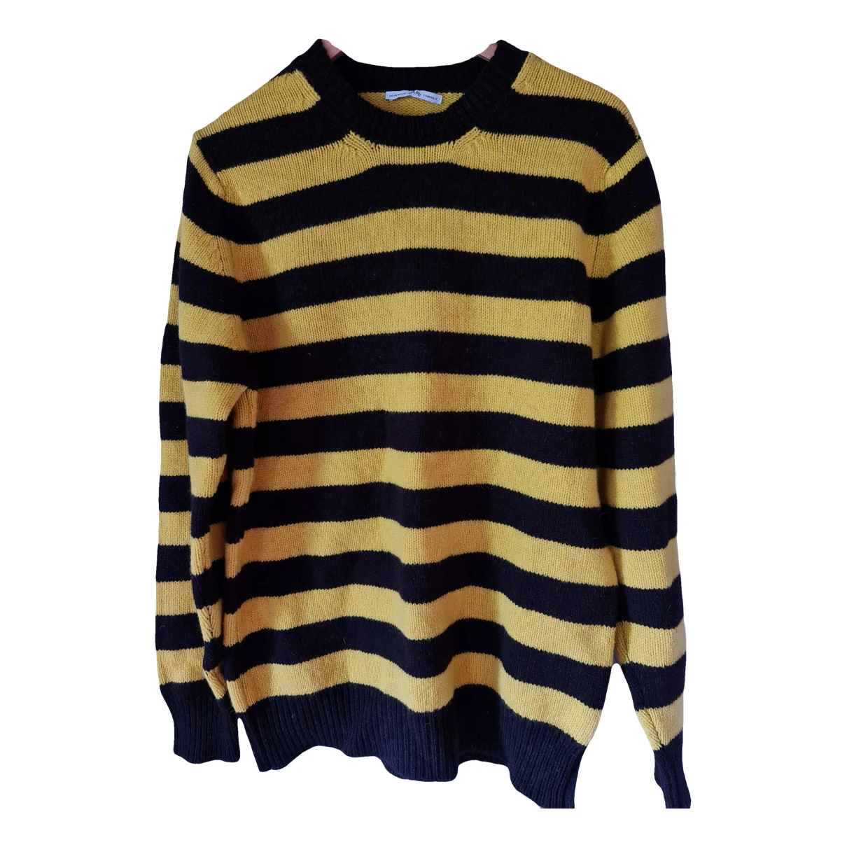 Pre-owned Connolly Wool Knitwear & Sweatshirt In Yellow