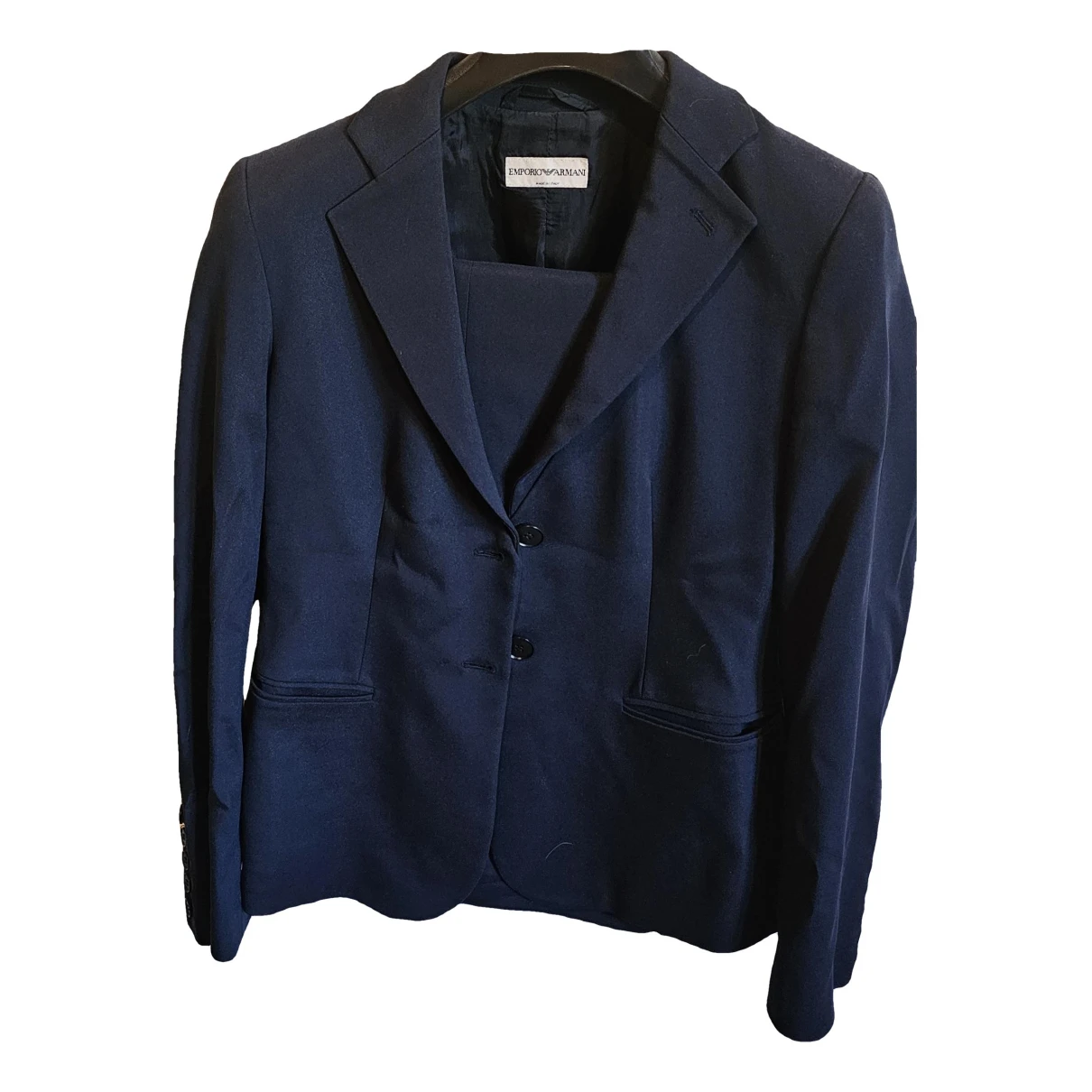 Pre-owned Emporio Armani Suit Jacket In Blue